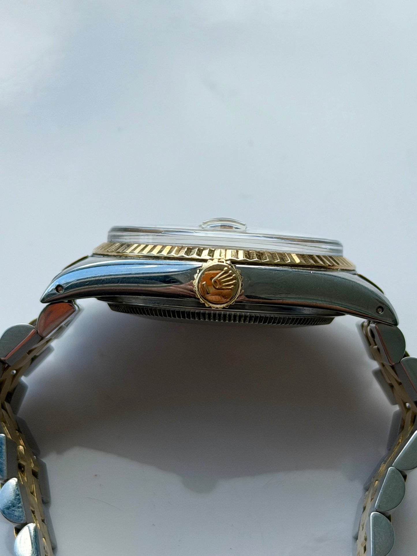 Rolex Datejust Quickset Wide Boy Dial 16013 1979