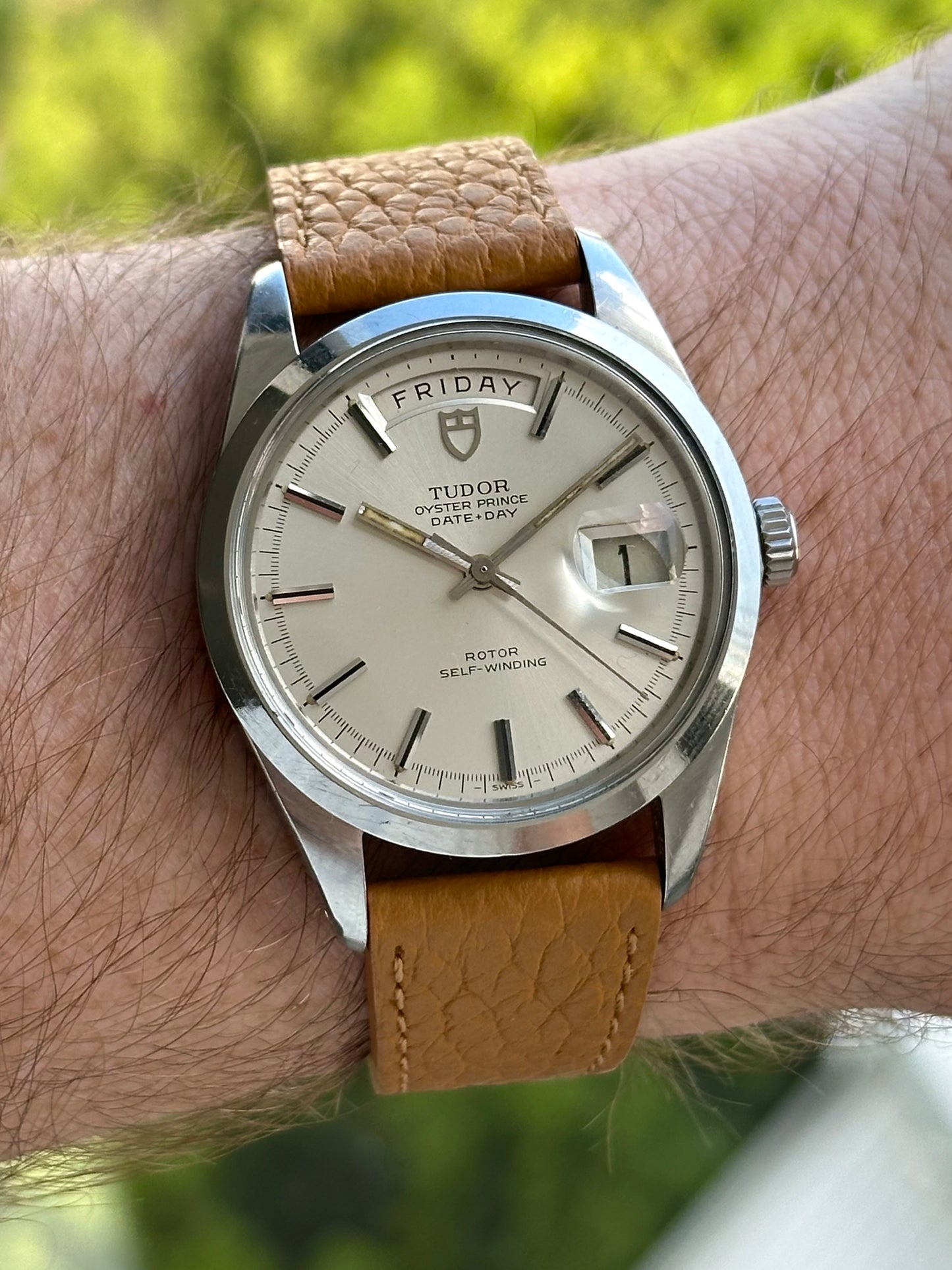 Tudor Date Day 38mm Jumbo 7017/0 1979