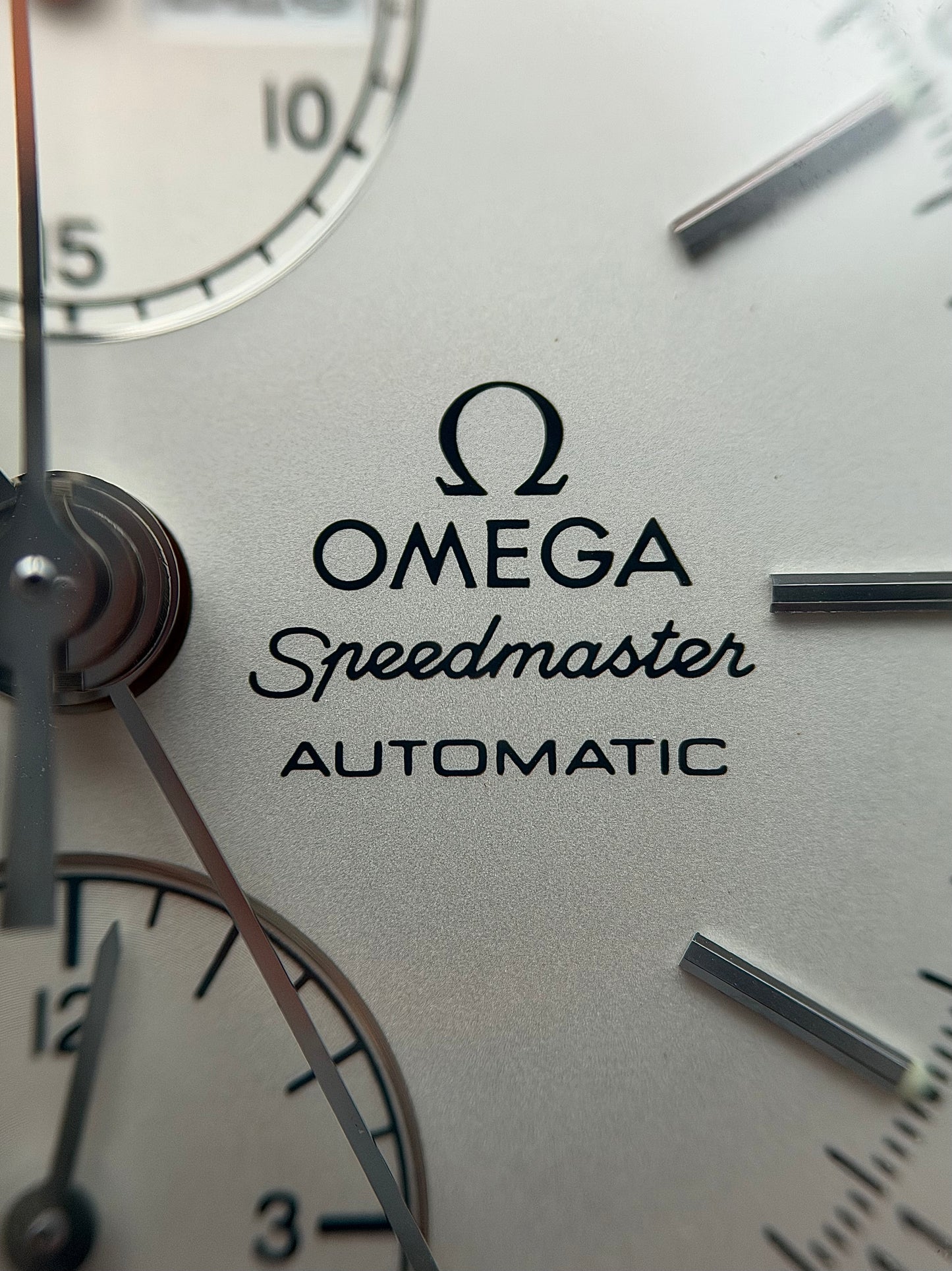 Omega Speedmaster Silver Dial Triple Calendar 1995