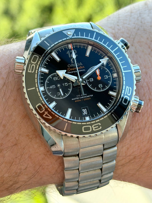 Omega Seamaster Planet Ocean Chrono 2022 Full Set