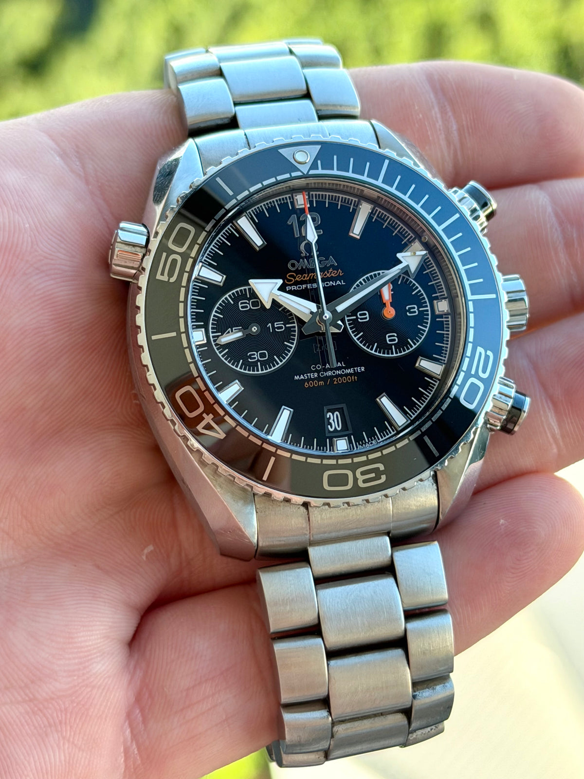 Omega Seamaster Planet Ocean Chrono 2022 Full Set