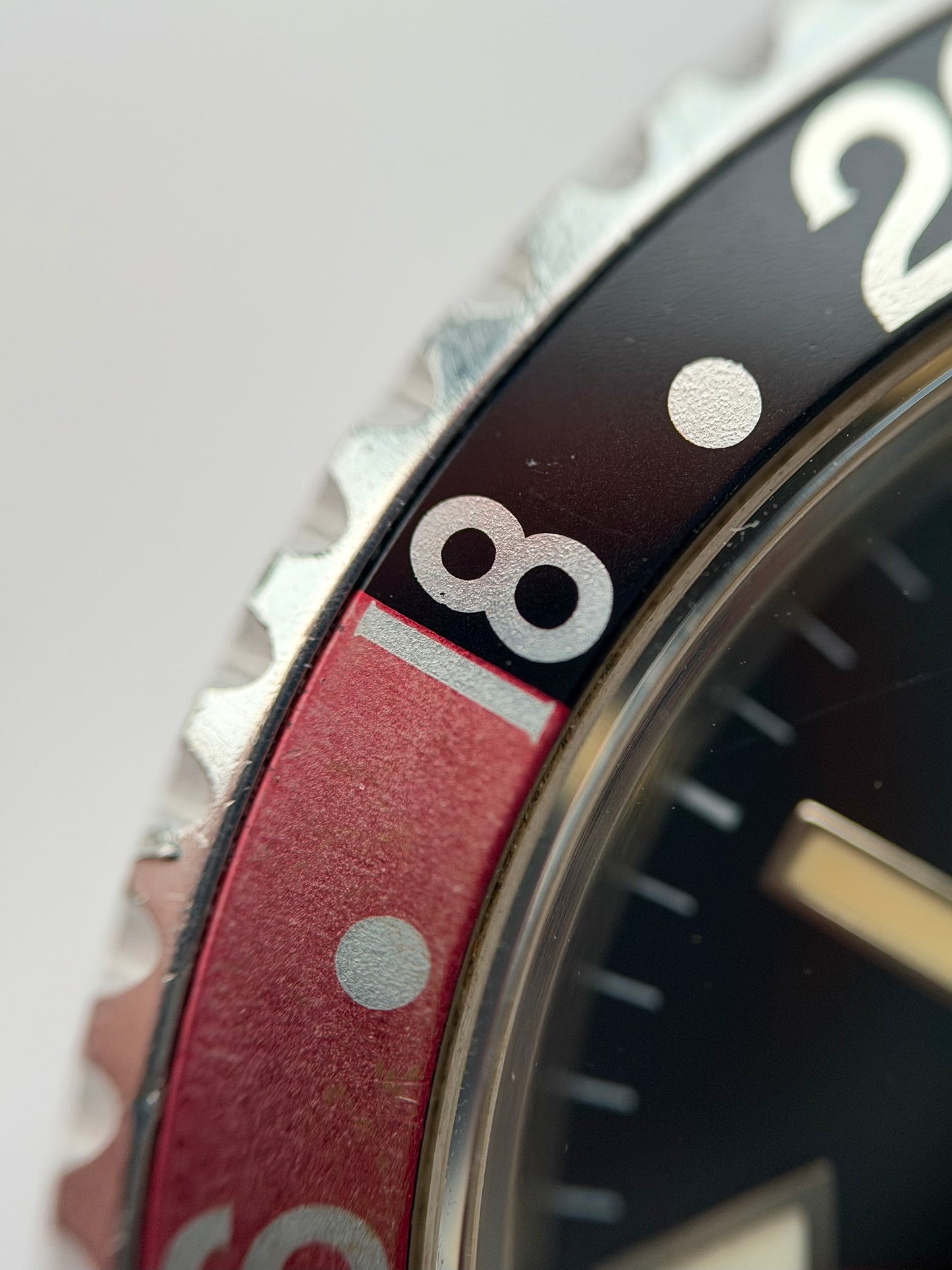 Rolex GMT Master II Coke 16710 on Jubilee