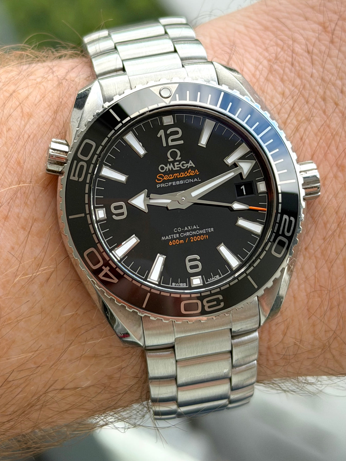 Omega Seamaster 600 Planet Ocean Ceramic 2017 Full Set