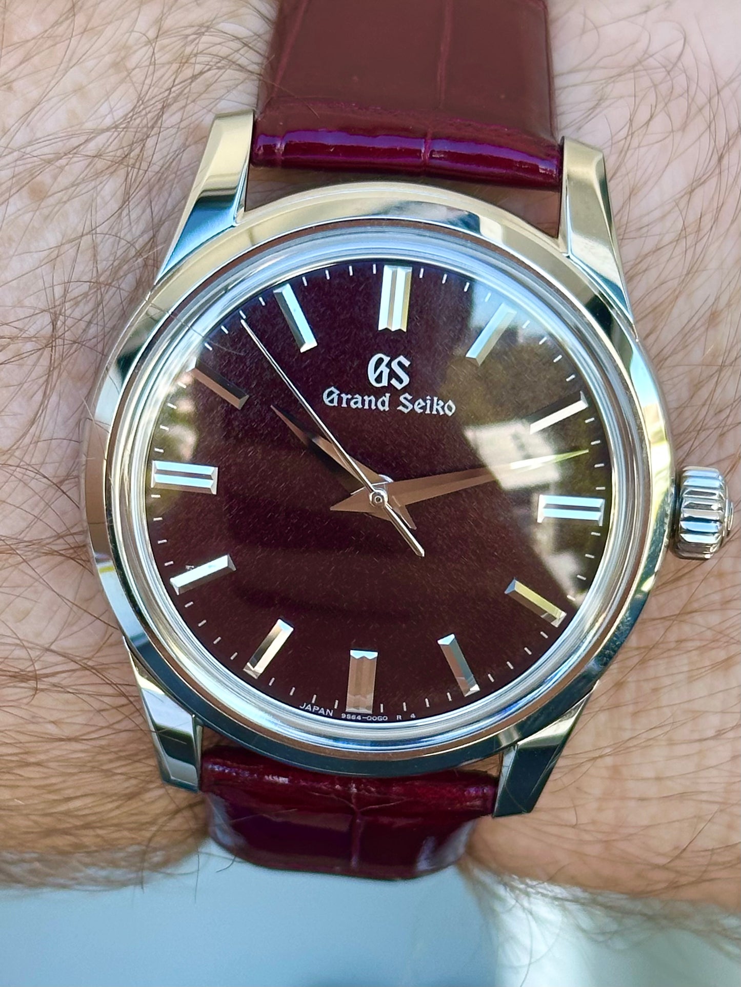 Grand Seiko Burgundy Dial Elegance Collection SBGW287 Full Set 2024
