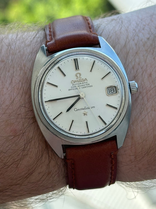 Omega Constellation White Dial 1968 168.017