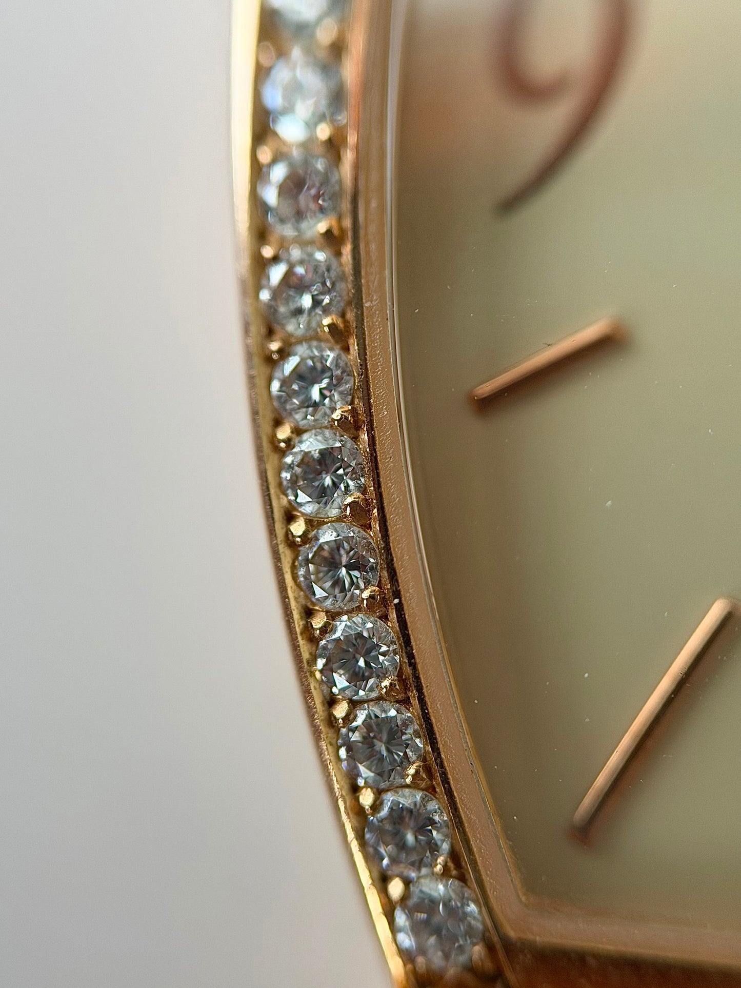 Audemars Piguet Carnegie Rose Gold Diamond Bezel with Buckle