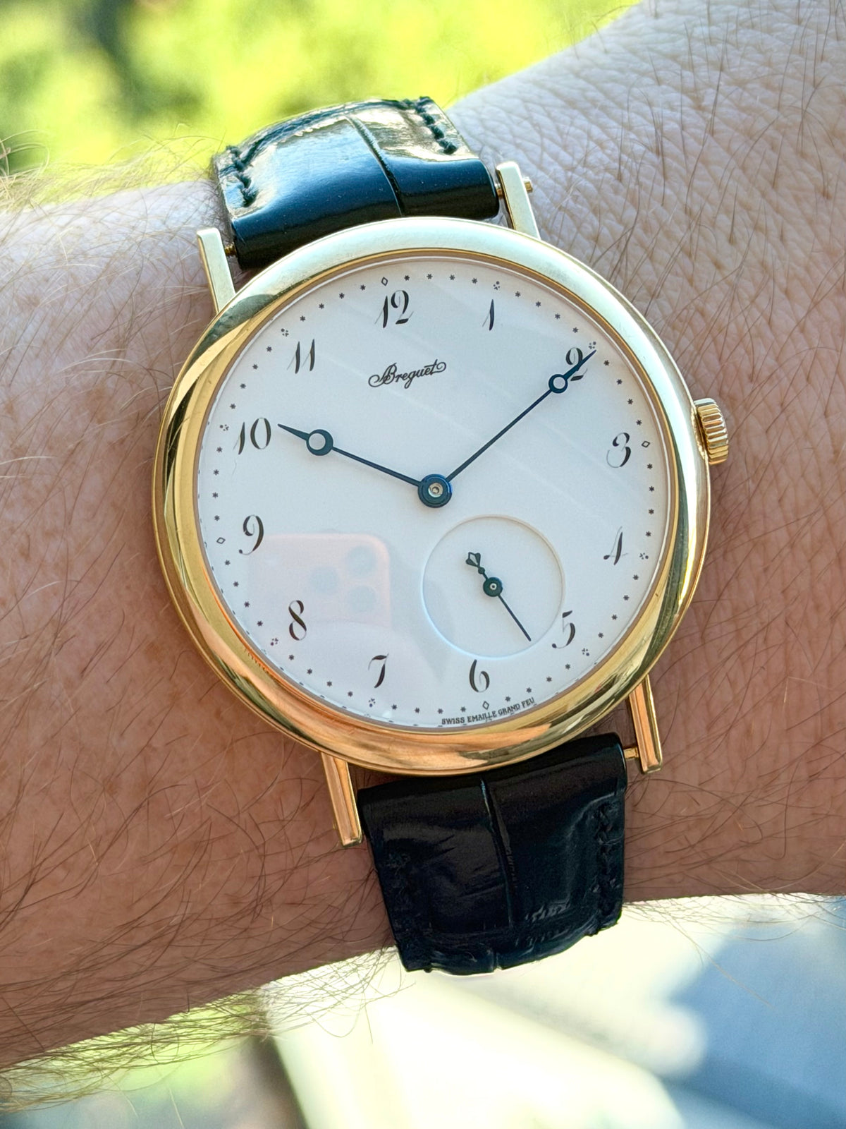 Breguet Classique Enamel Dial Sub Seconds 5140BA