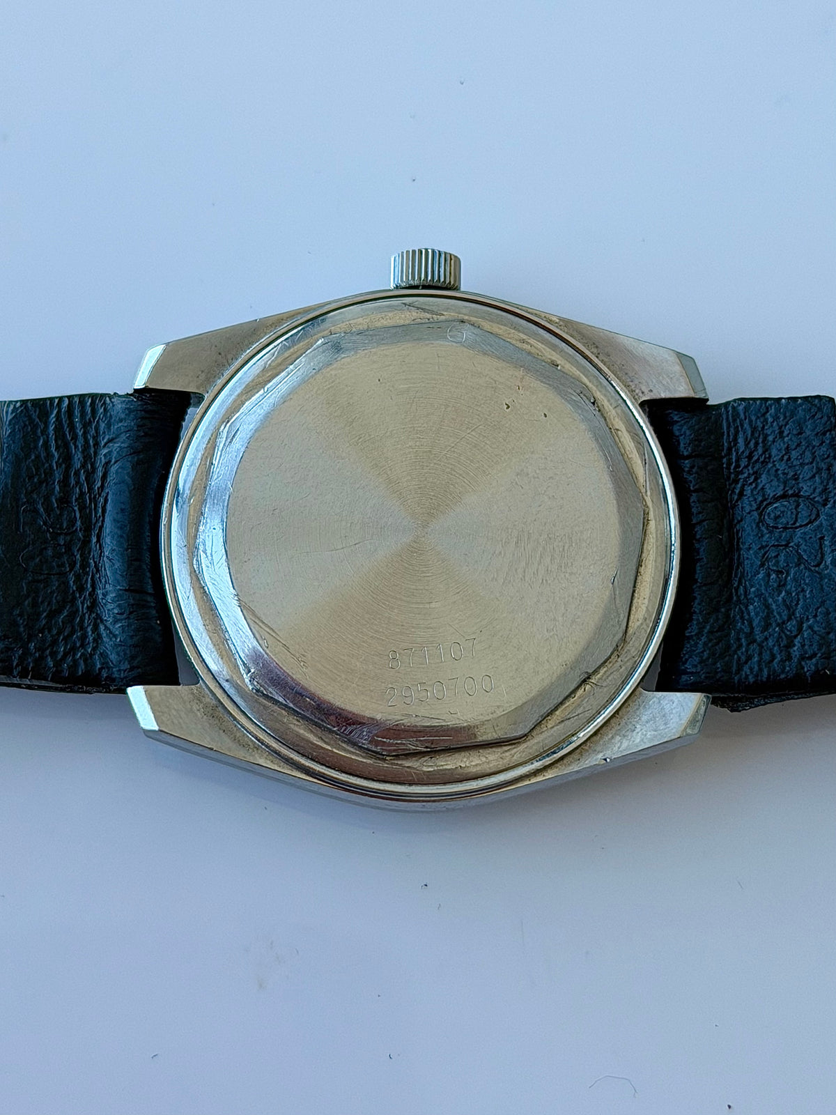 Universal Geneve Polerouter III Blue Dial Micro Rotor