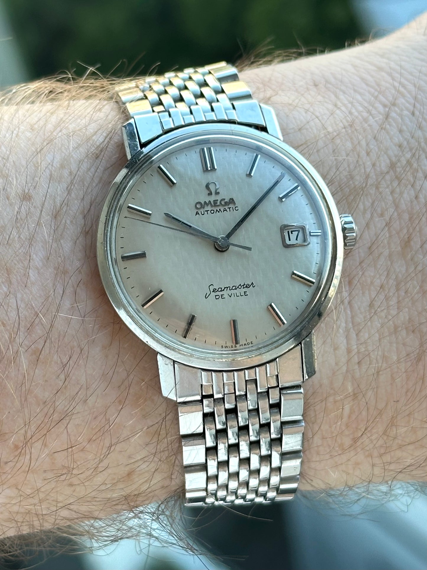 Omega Seamaster De Ville Pattern Dial