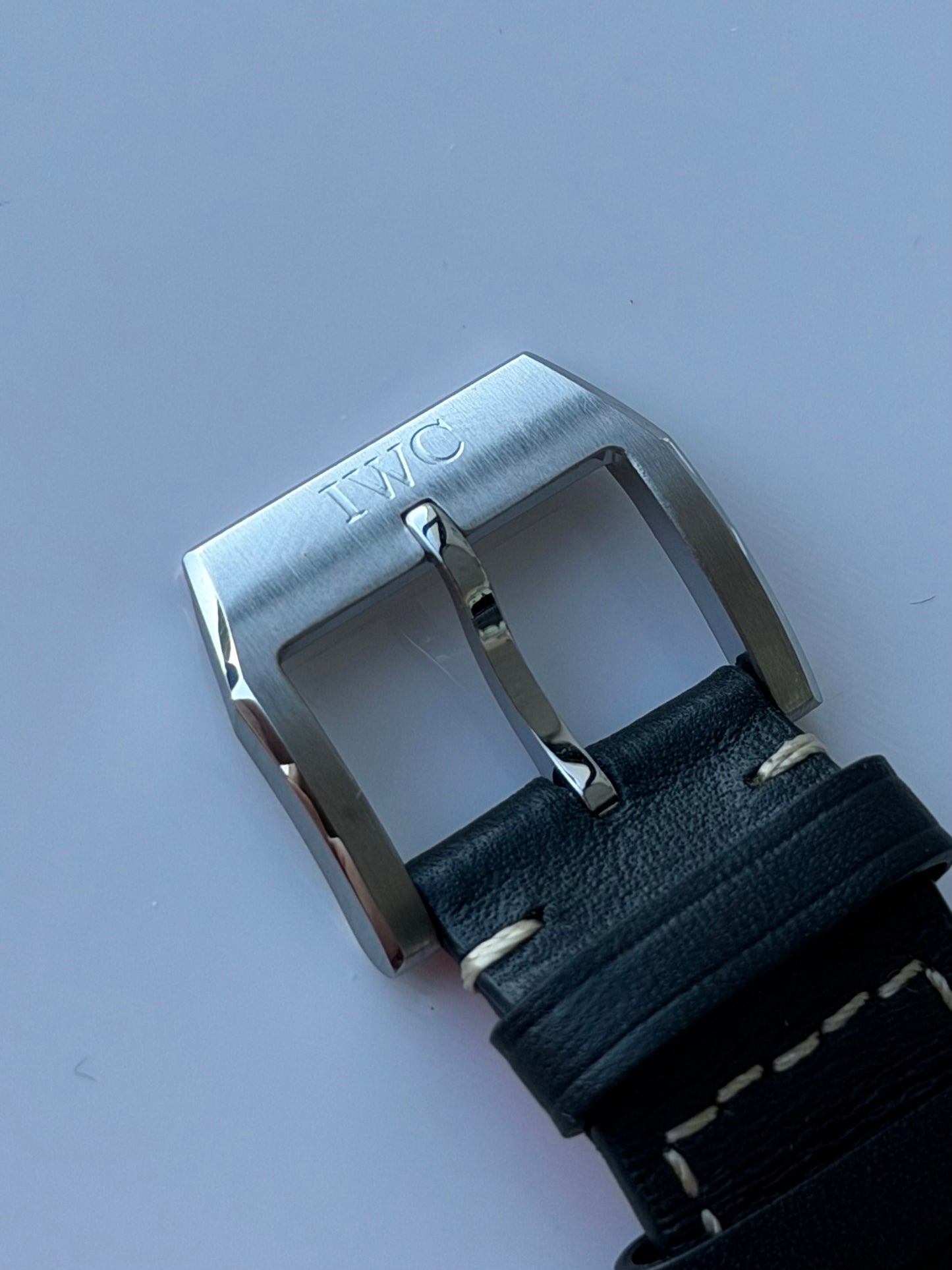 IWC Pilot Spitfire Silver Dial Chrono with Papers IW371702