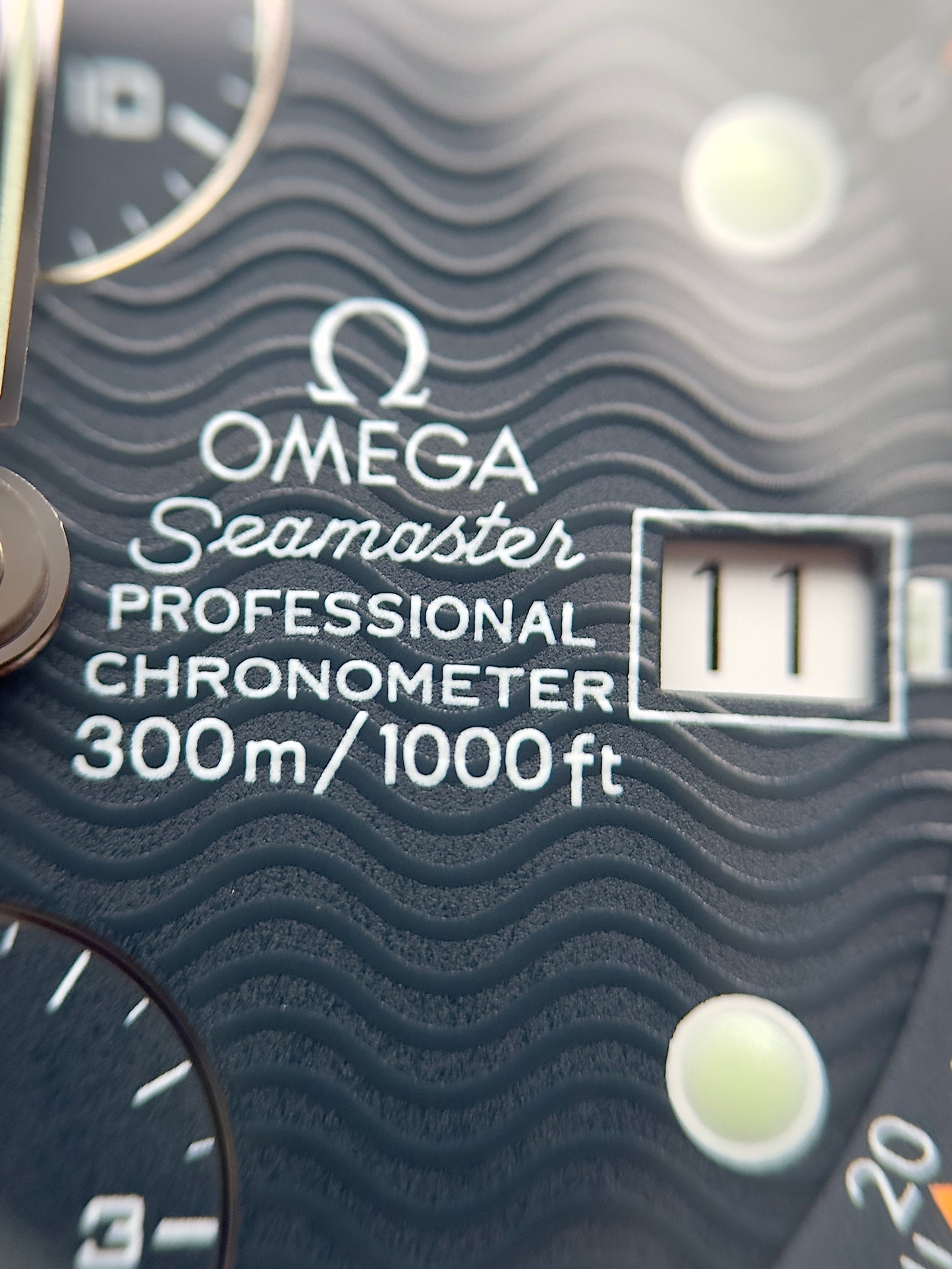 Omega Seamaster 300 Chrono Wave Dial 2298.80