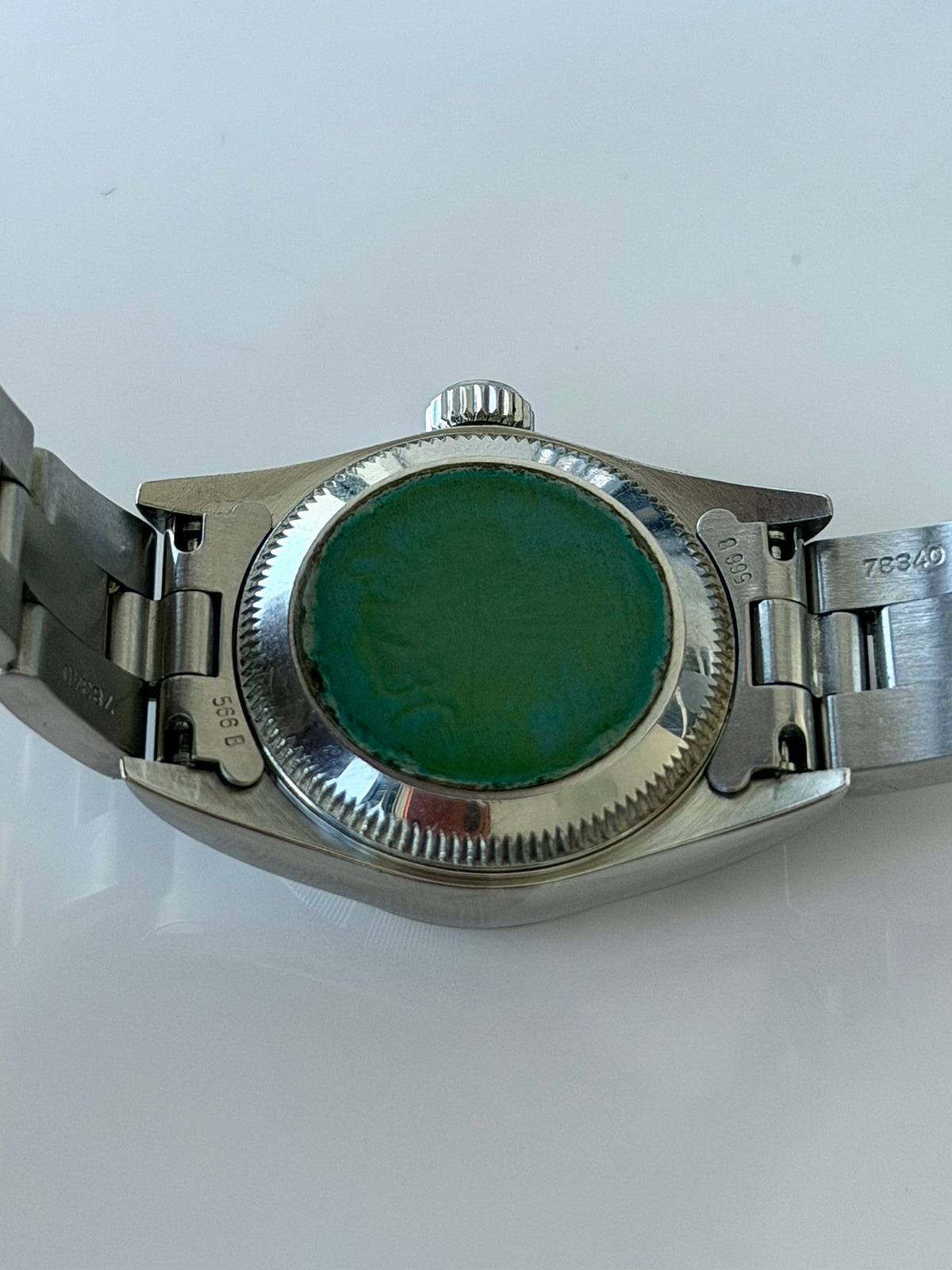 Rolex Oyster Perpetual Ladies Black 369 Dial 1995 with Box