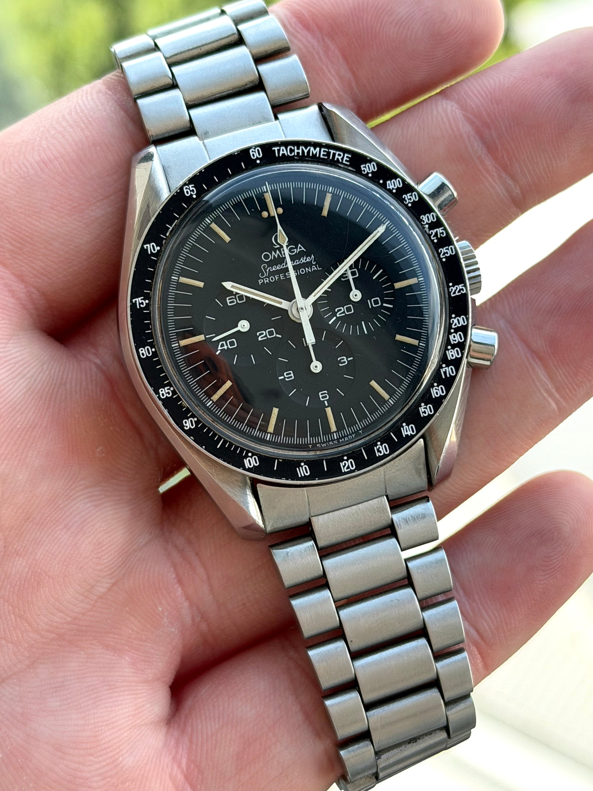 Omega Speedmaster Professional Tritium Dial