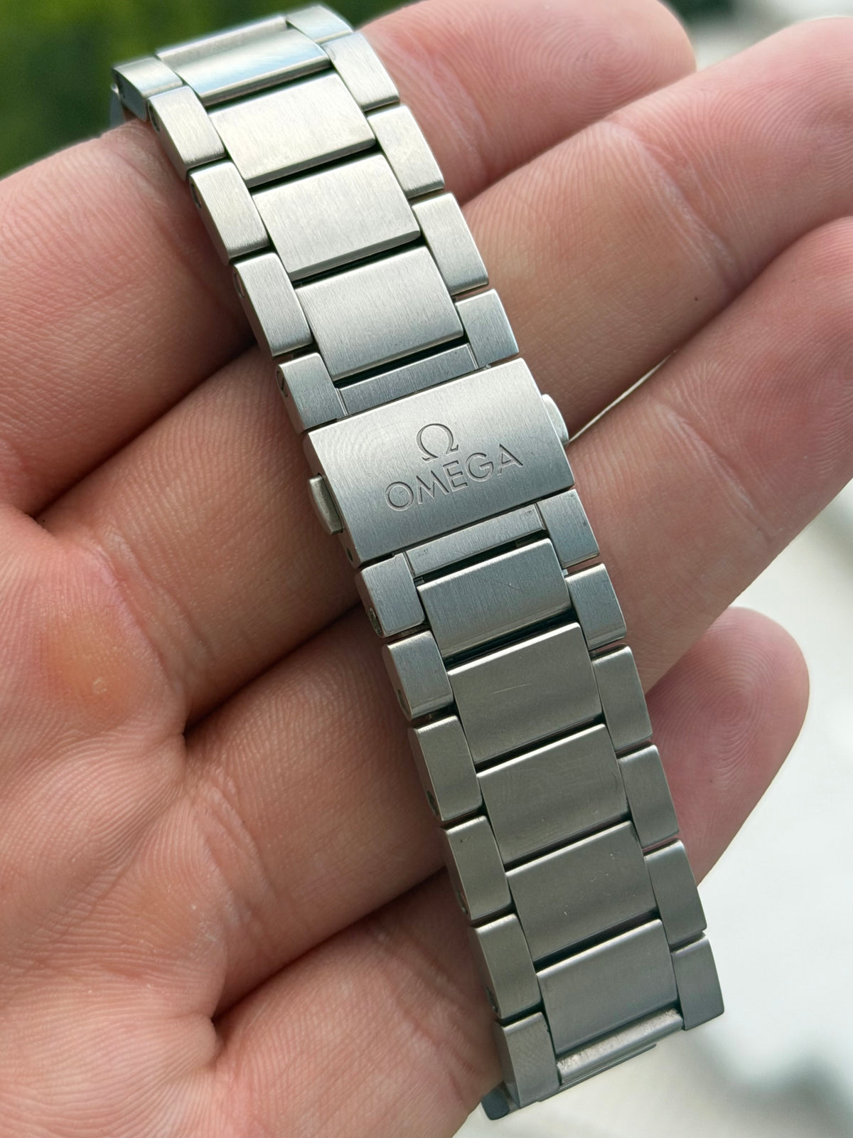 Omega Railmaster Blue Denim Dial 2023 with Papers