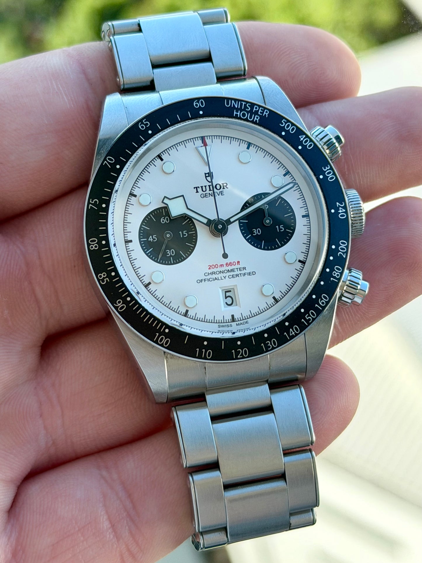 Tudor Black Bay Chrono Panda Full Set 2023