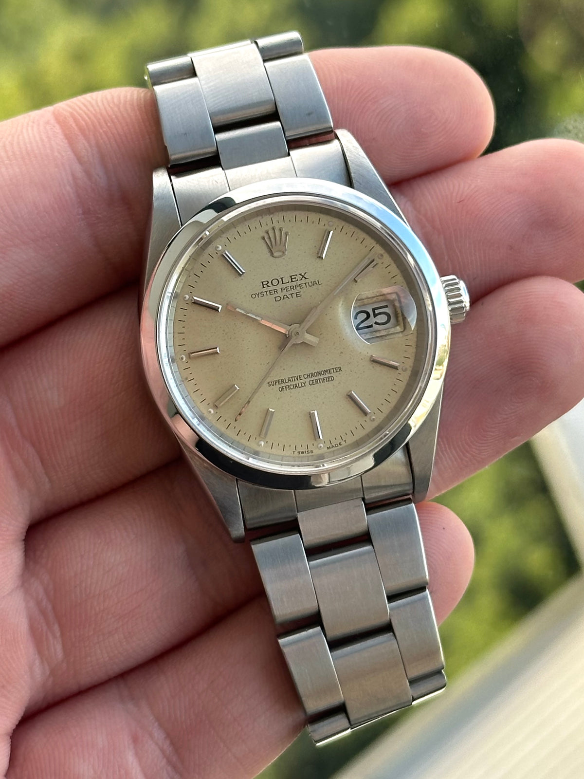 Rolex Oyster Perpetual Date 15200 1996