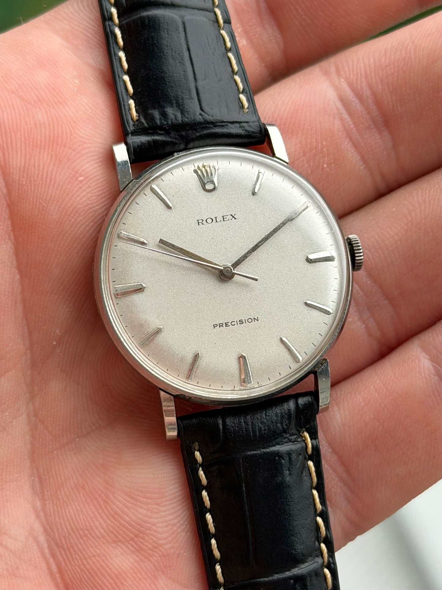 Rolex Precision Dress 1969 9829 with Rolex Buckle