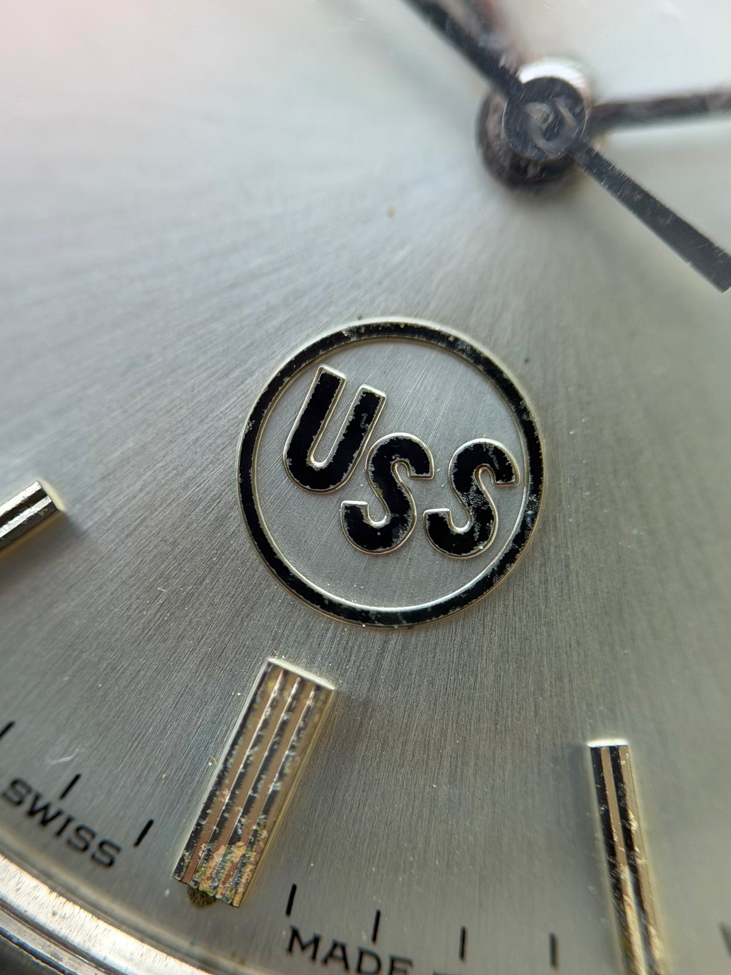 Omega Rare “United States Steel”  Silver Dial