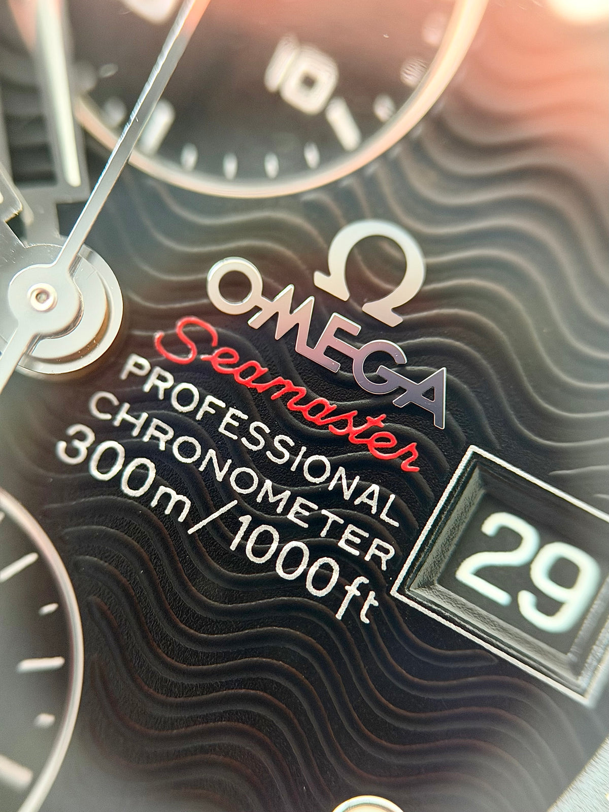 Omega Seamaster 300 Chrono Black 2012 Full Set