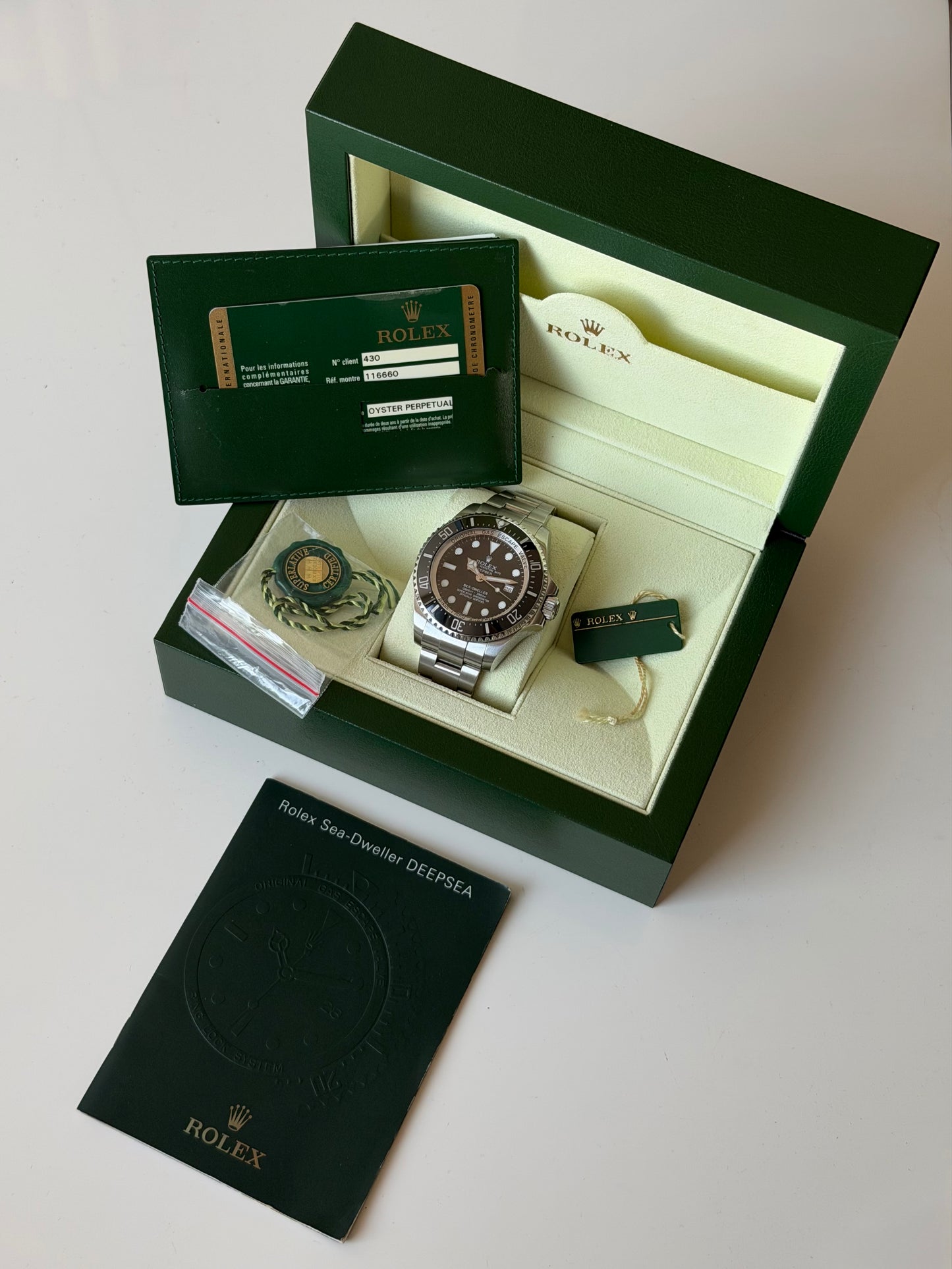 Rolex Sea-Dweller Deepsea 116660 Full Set 2011