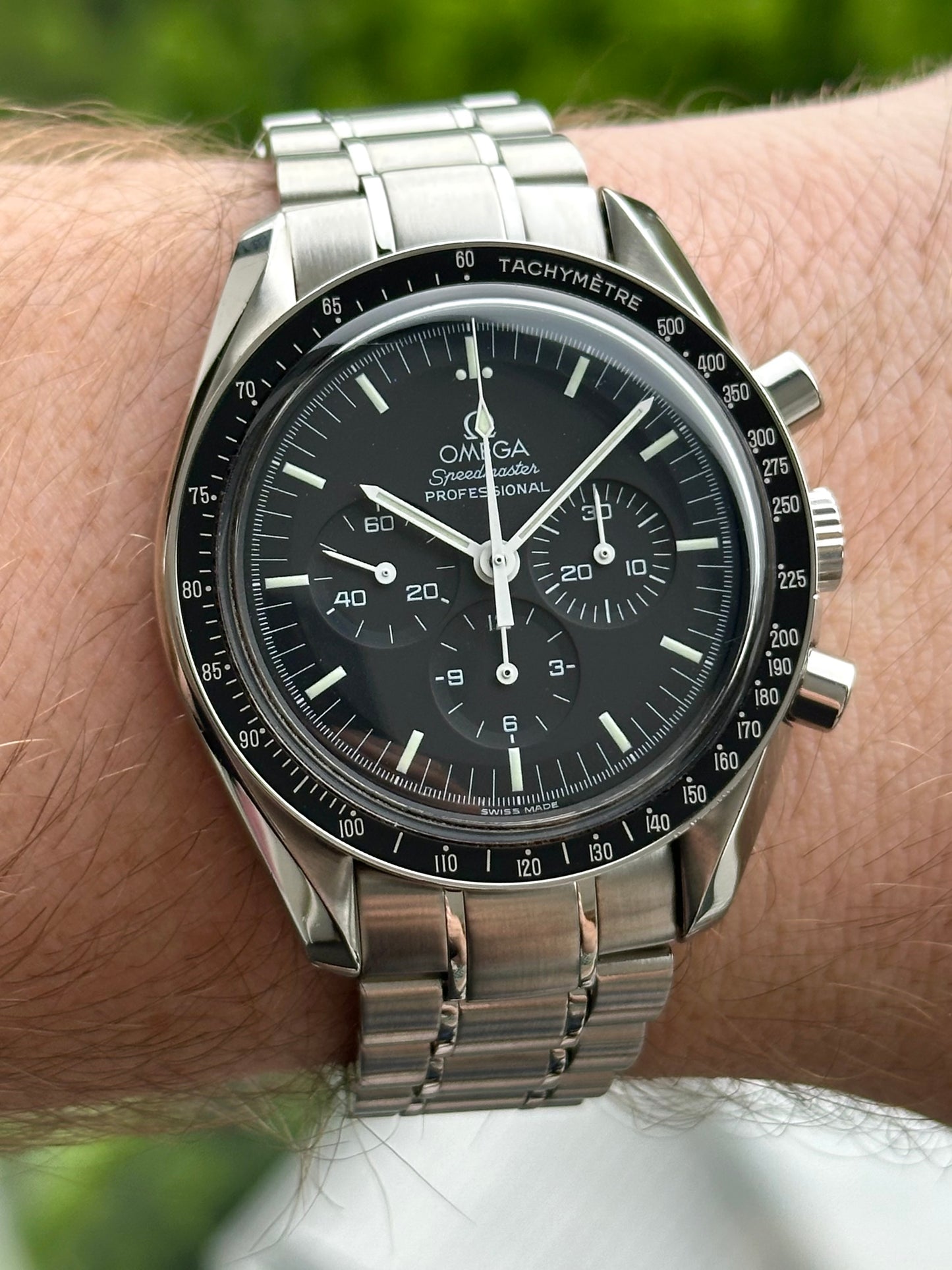 Omega Speedmaster Professional 1998 with Tag