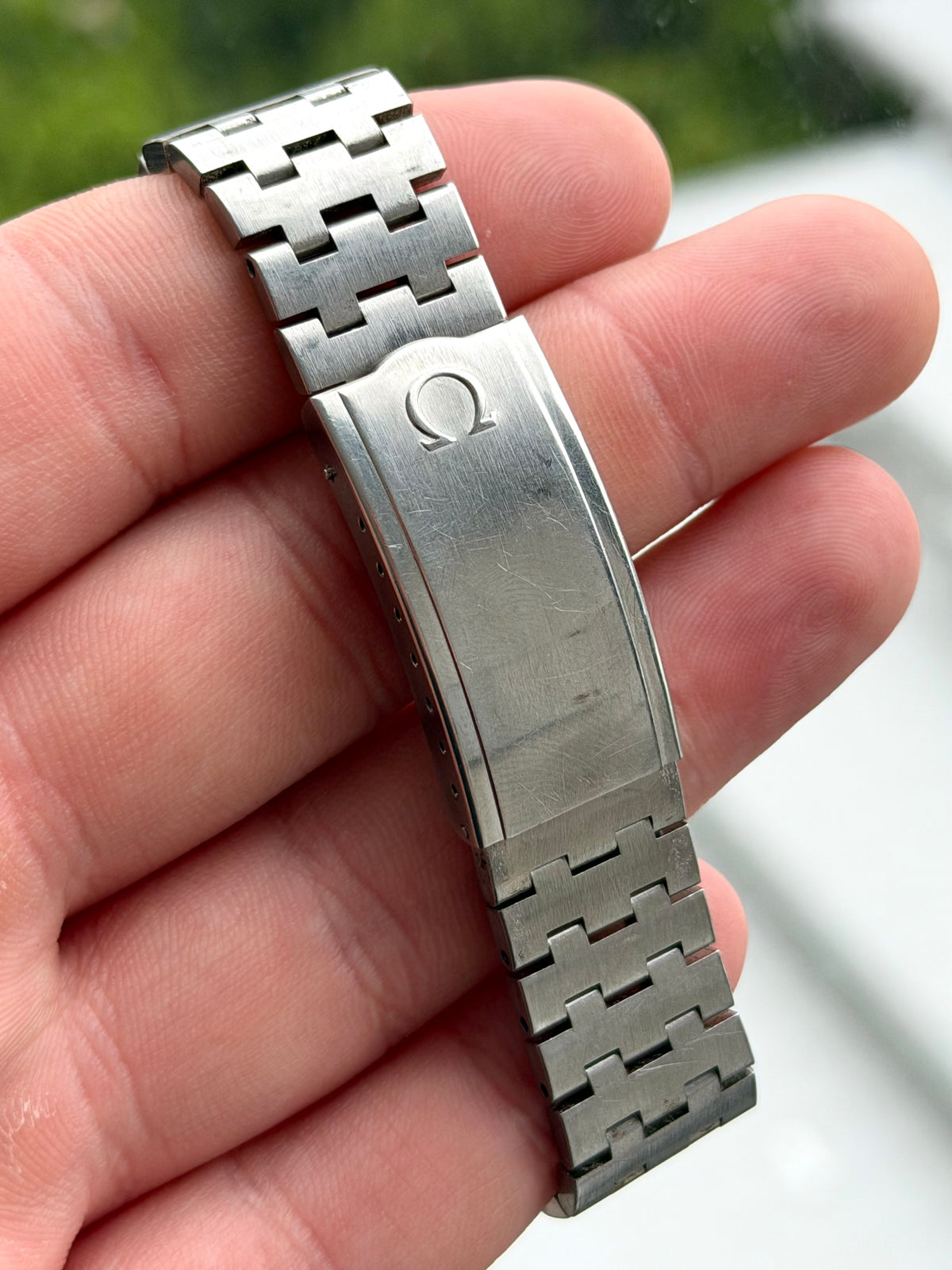 Omega Geneve Silver Dial on Bracelet 166.0164 1974