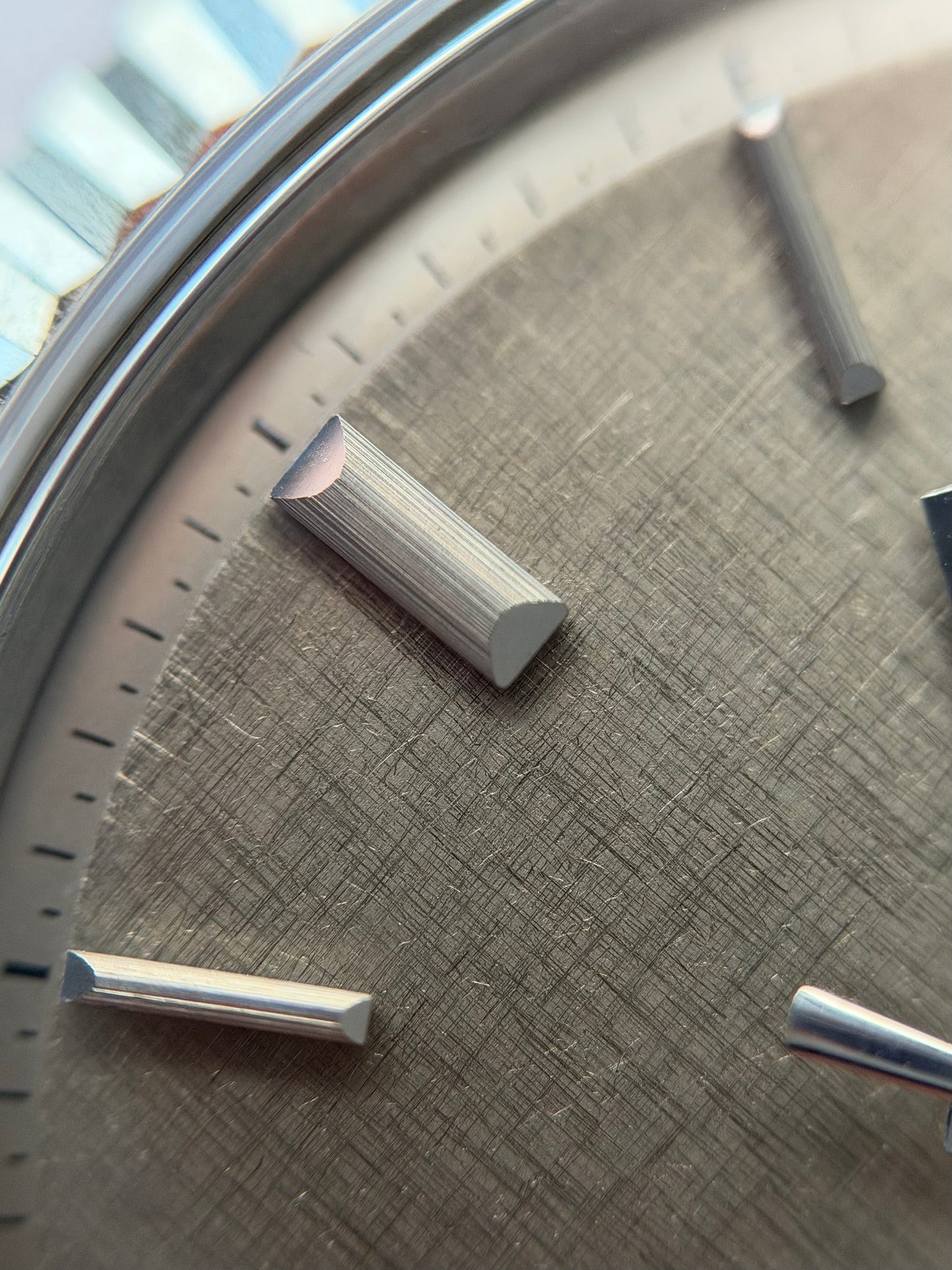 Rolex Datejust 1601 Linen Doorstep Dial 1972