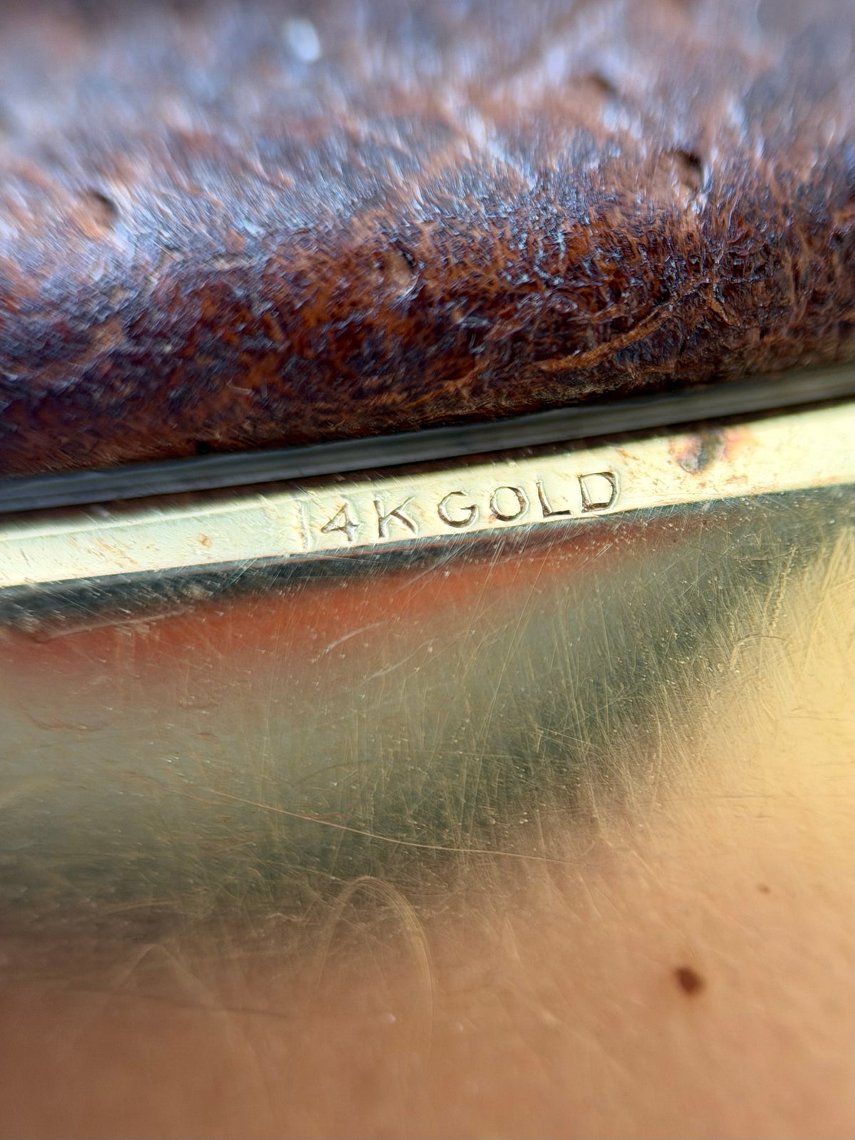 Omega Skeleton Case Solid 14k Gold 1964