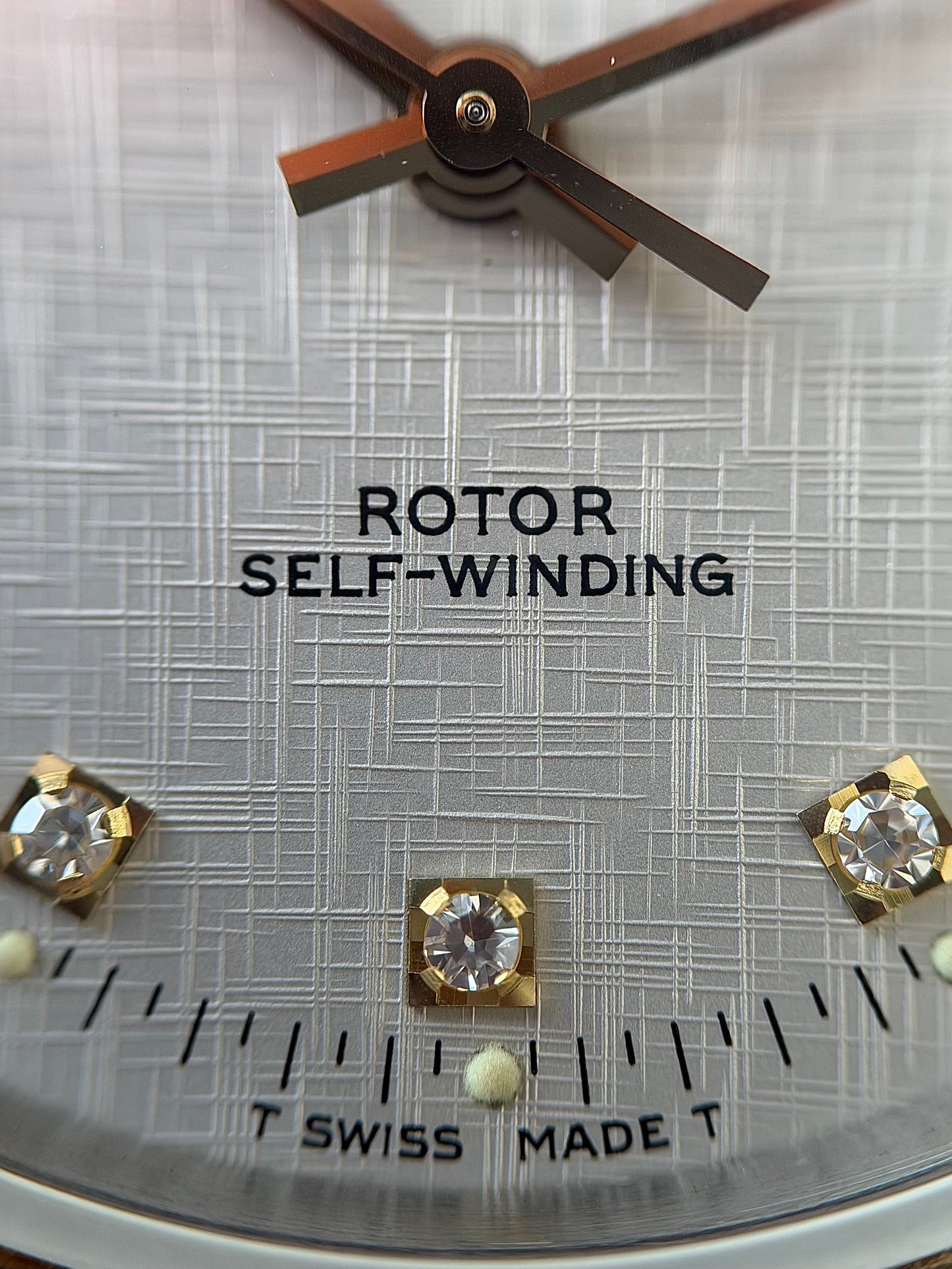 Tudor Prince Oyster Date Diamond Linen Dial on Bracelet 74033