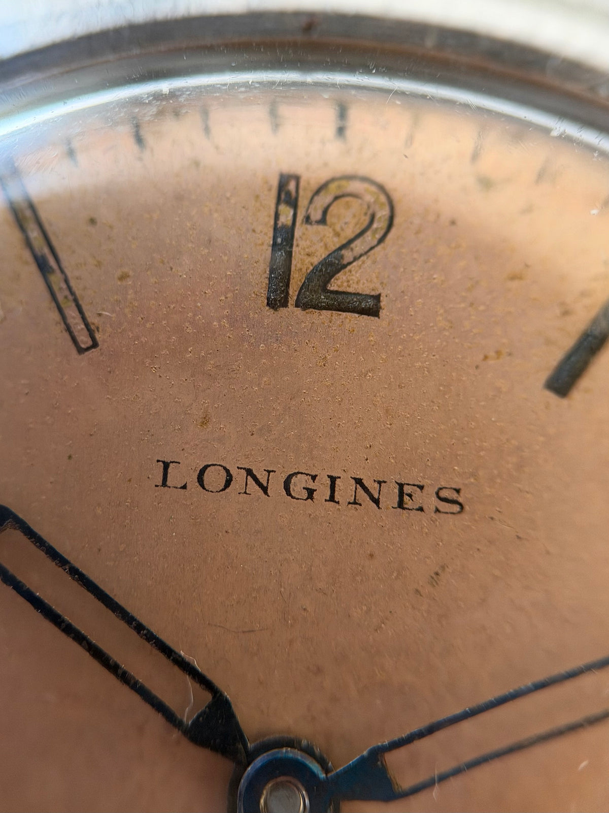 Longines Calatrava Sub Seconds 1945 Salmon Dial