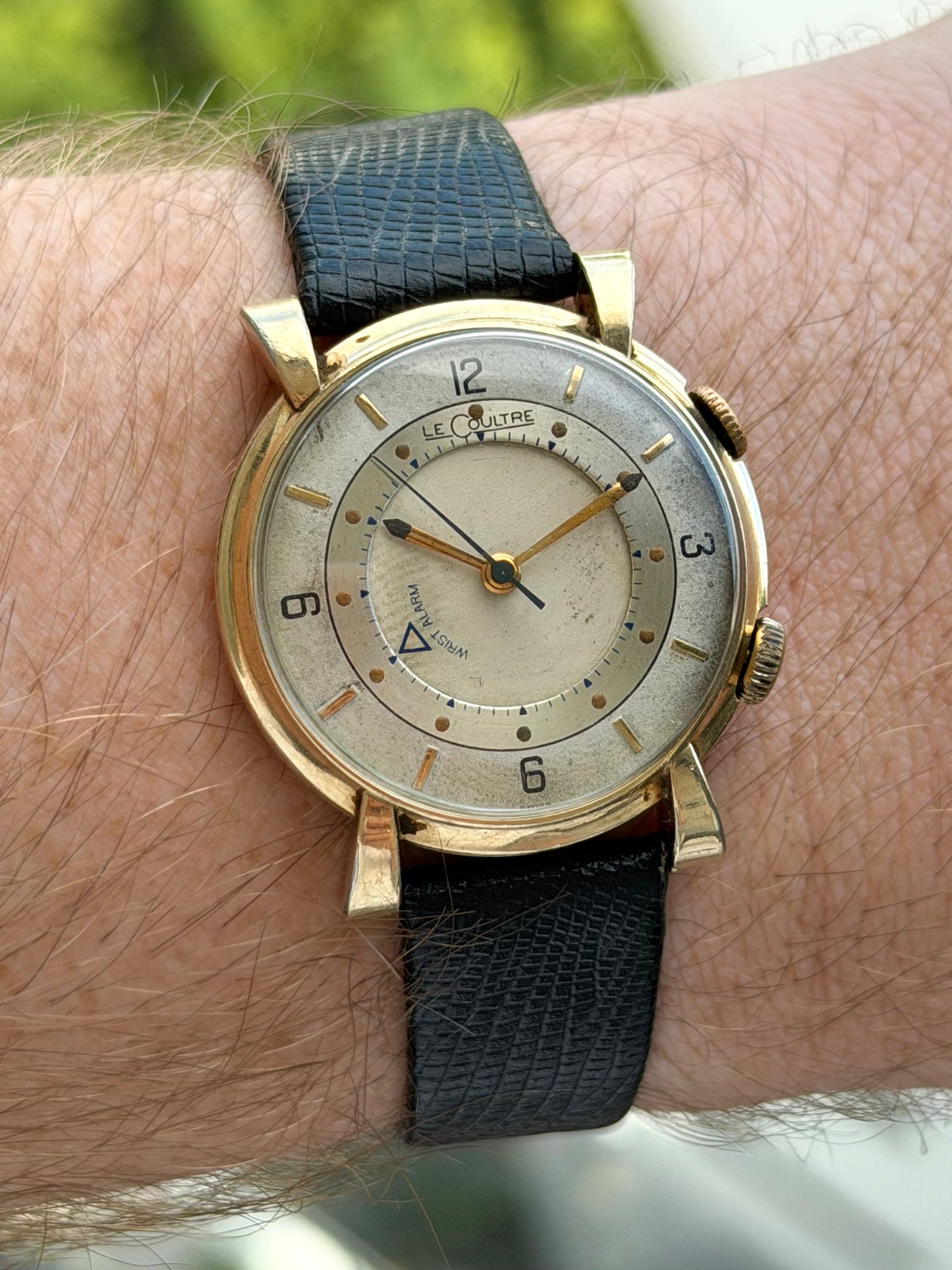 Le-Coultre Wrist Alarm 1950s