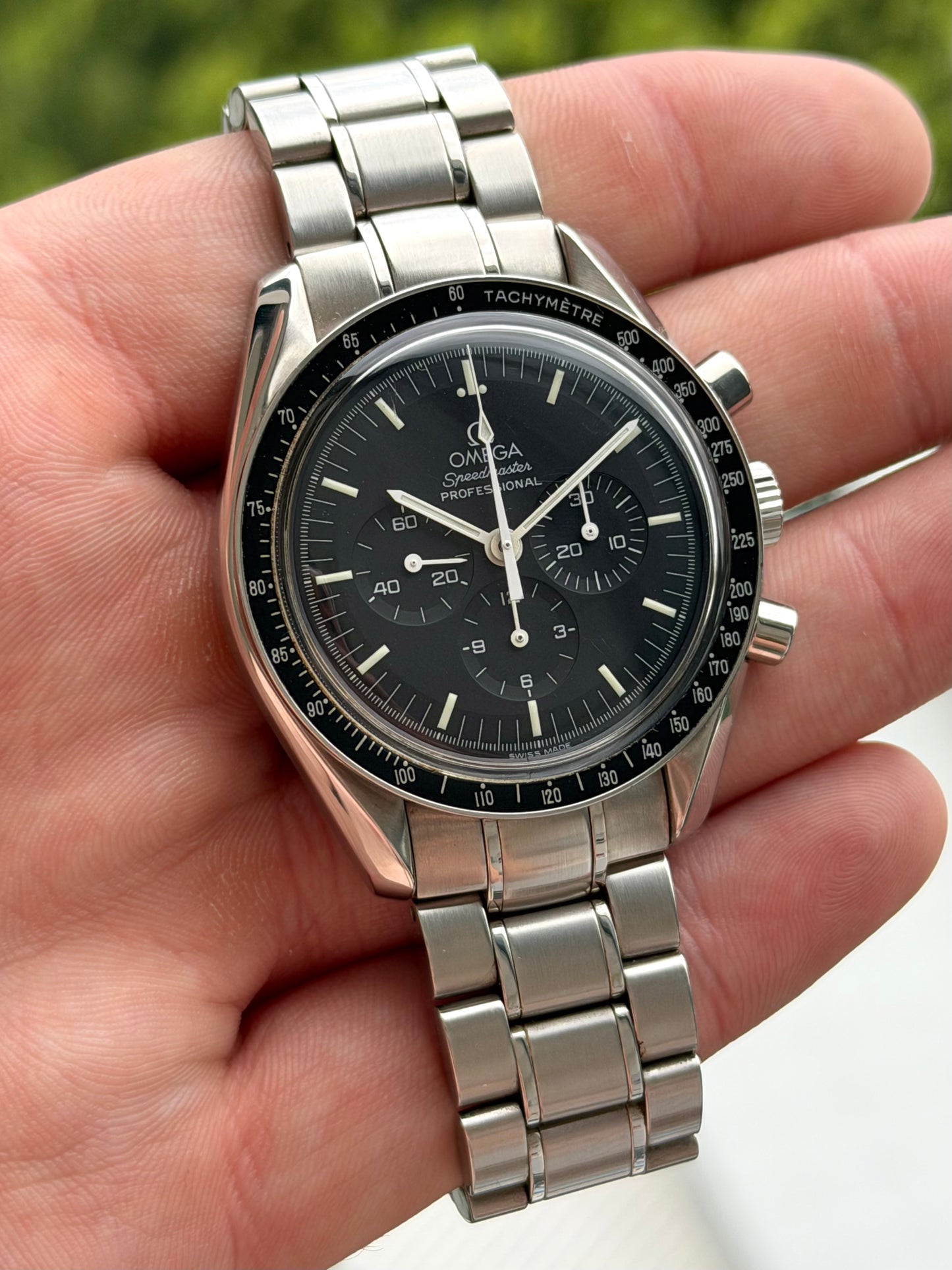 Omega Speedmaster Professional Hesalite Sandwich 3573.50