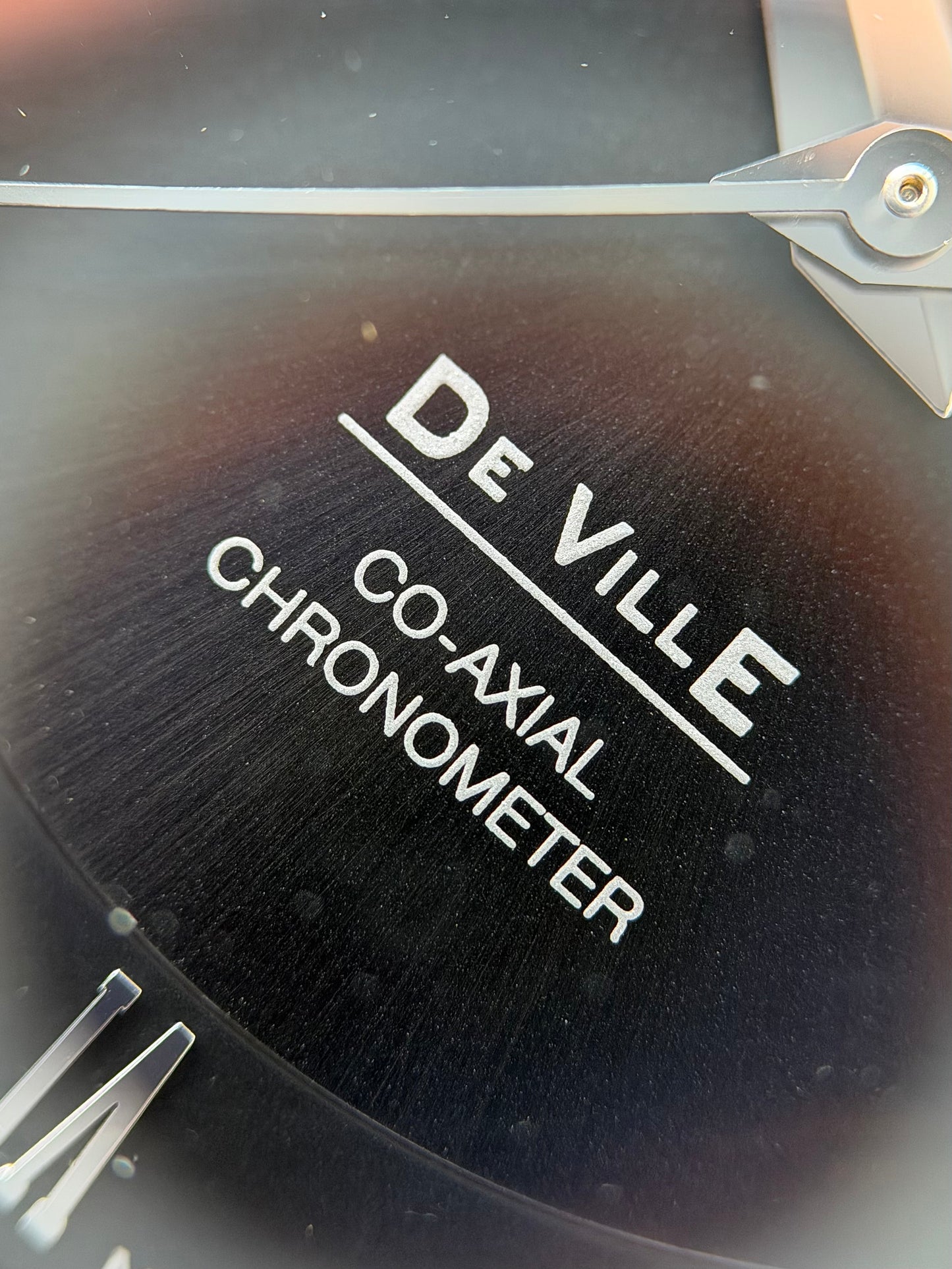 Omega De Ville Prestige Black Dial Full Set 2012