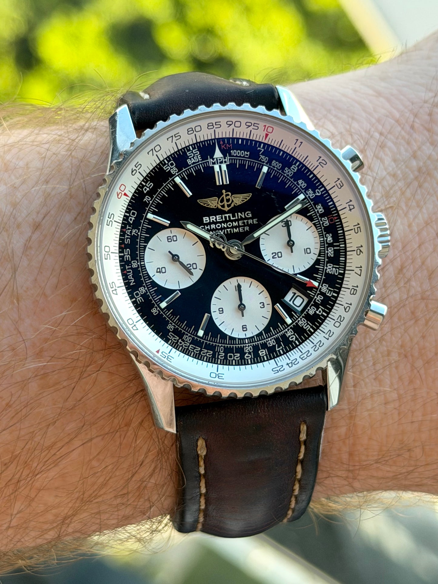 Breitling Navitimer Black Dial A23322