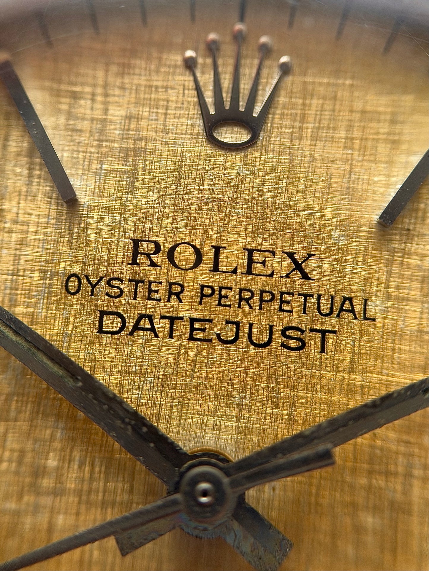 Rolex Datejust Quickset Tropical Linen Dial