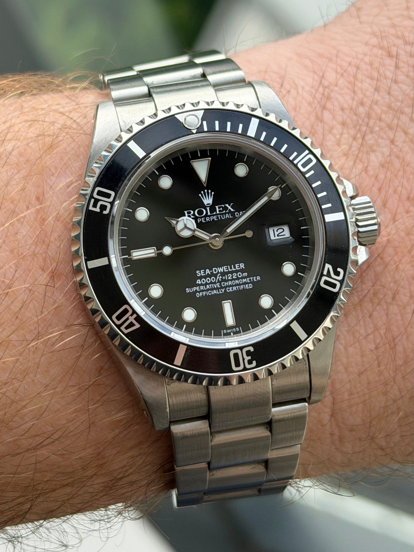 Rolex Sea-Dweller 16600 “Swiss Only” Dial 1999 with Box