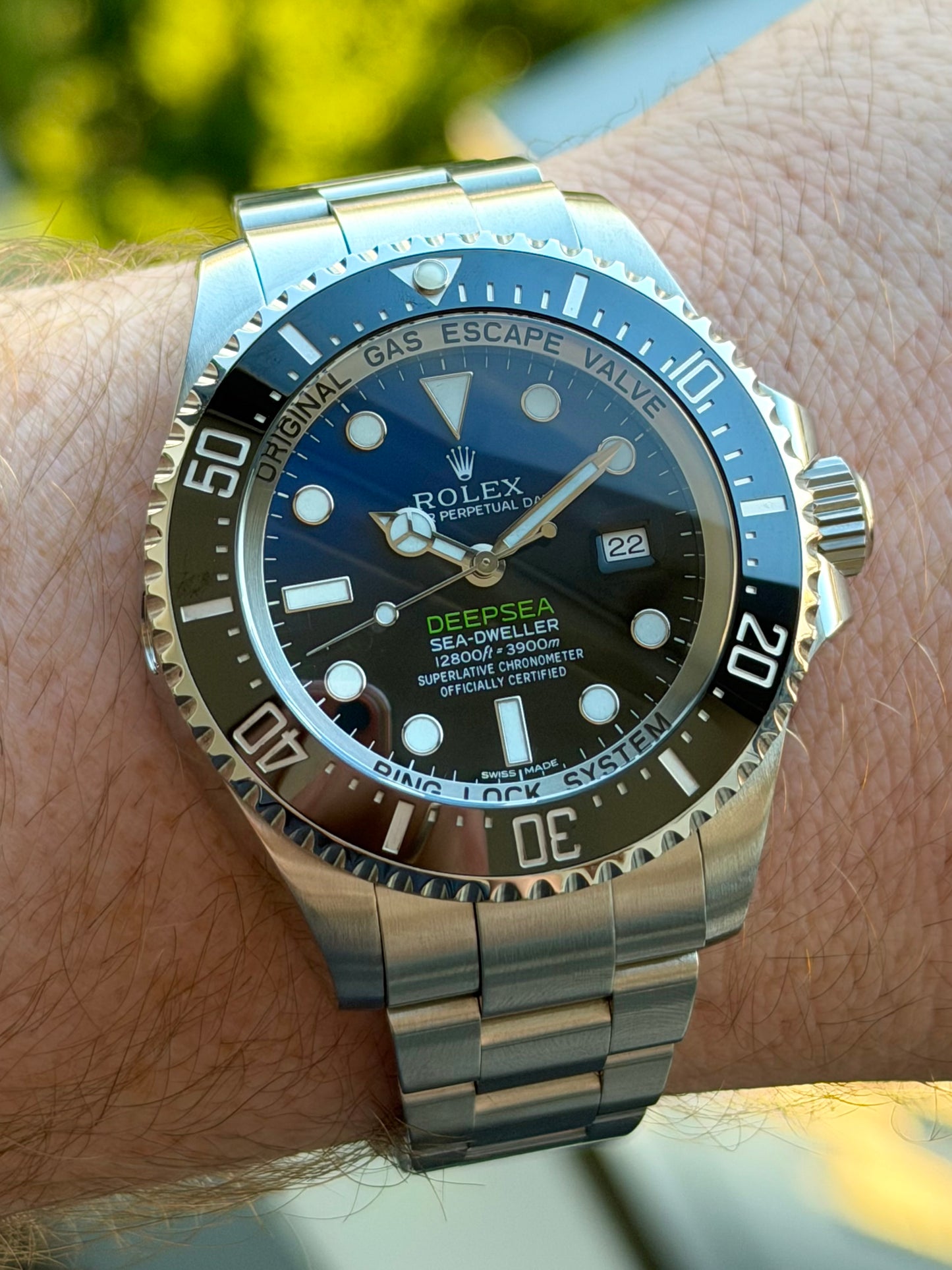 Rolex Sea-Dweller Deepsea James Cameron 116660 2014 Full Set