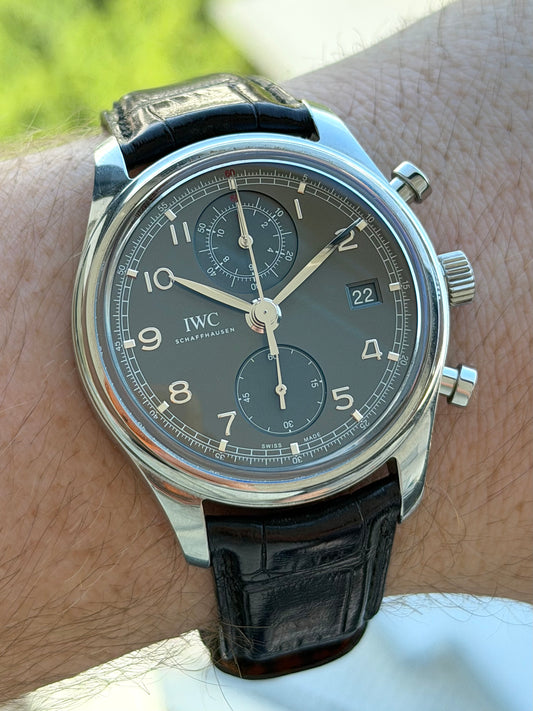 IWC Portuguese Chrono Grey Dial IW390404