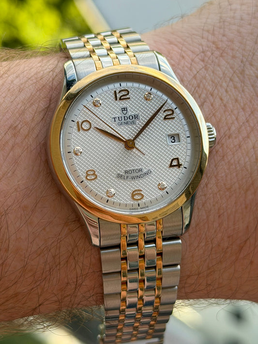 Tudor 1926 Silver Diamond Dial