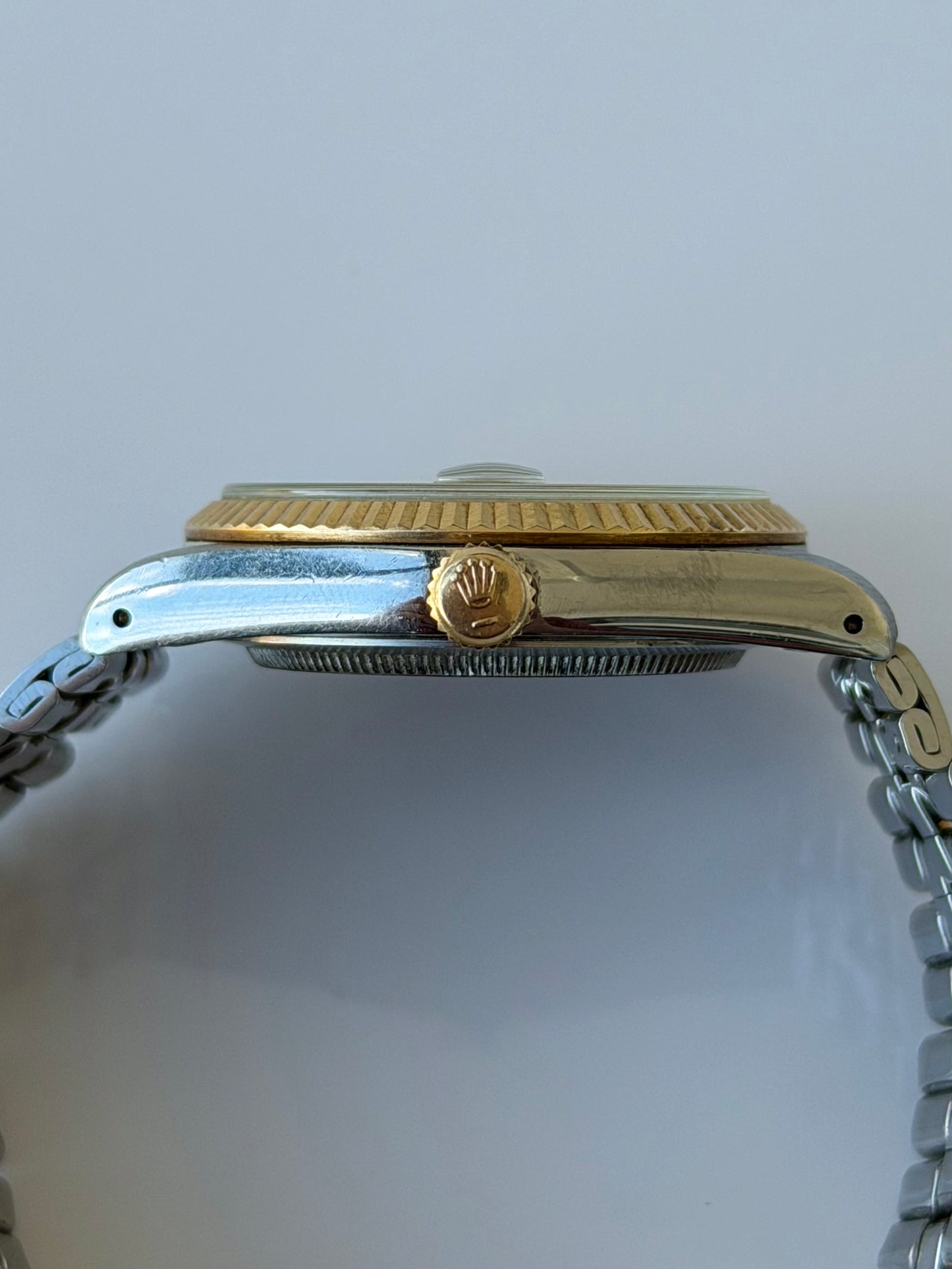 Tudor Prince Oyster Date Diamond Linen Dial on Bracelet 74033