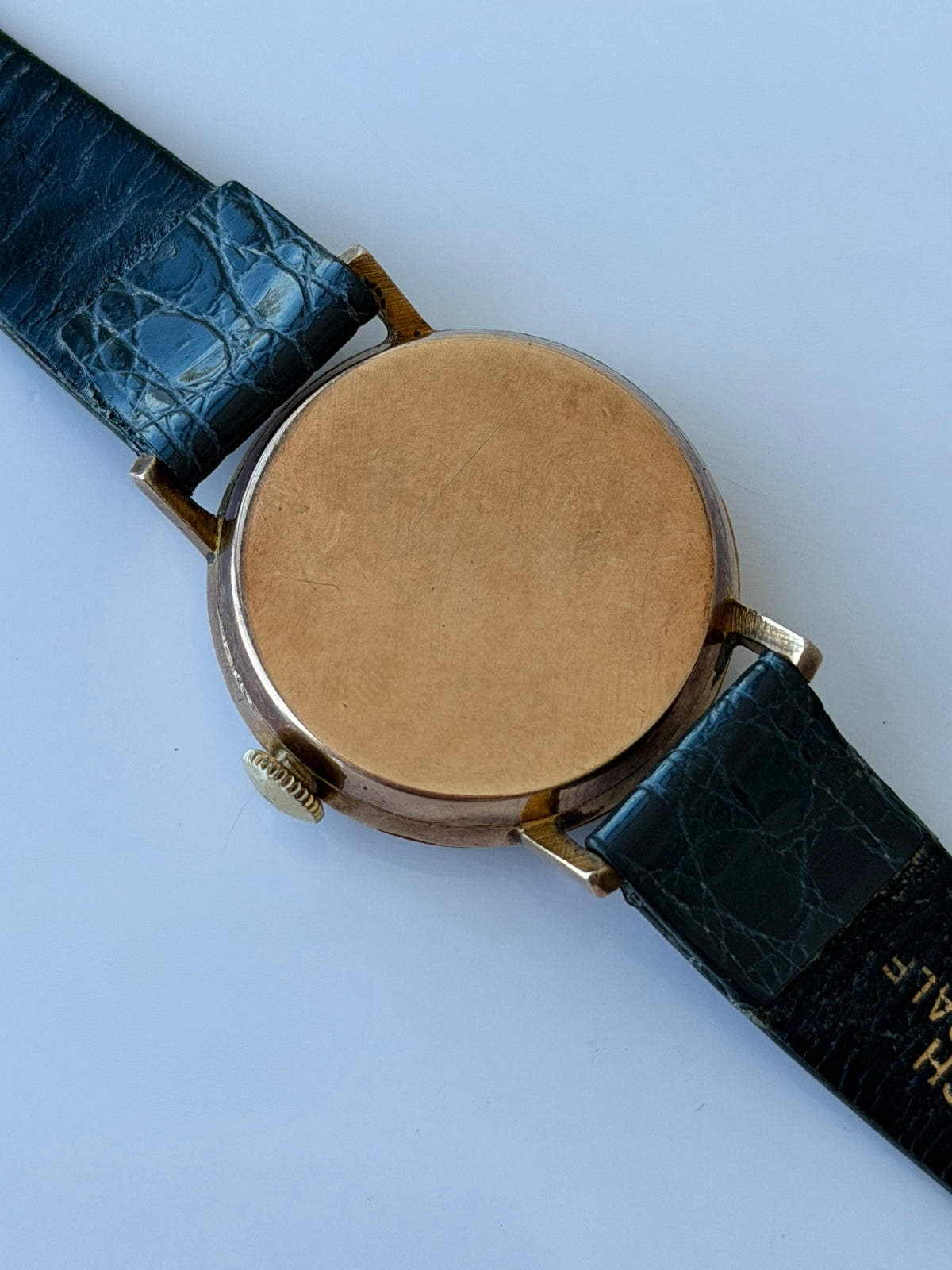 Omega Sub Seconds Dress 1939 9k Rose Gold