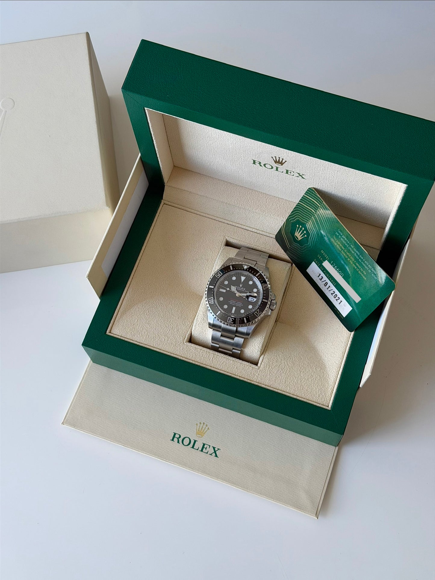 Rolex SeaDweller 126600 Full Set 2021