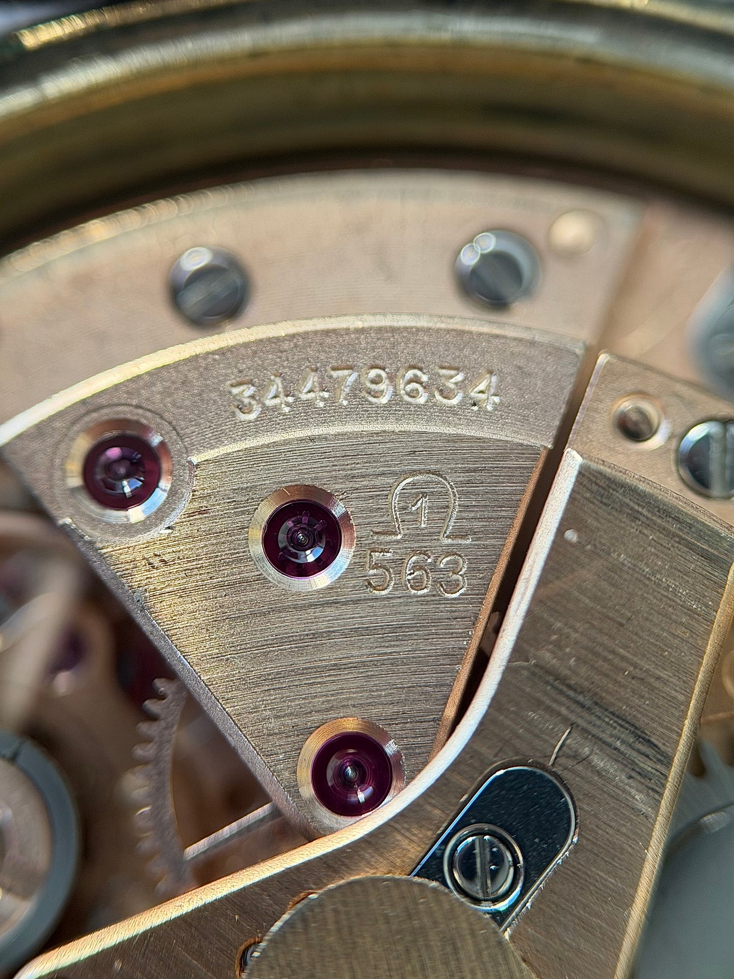 Omega AGWAY Dial Full Set 1975