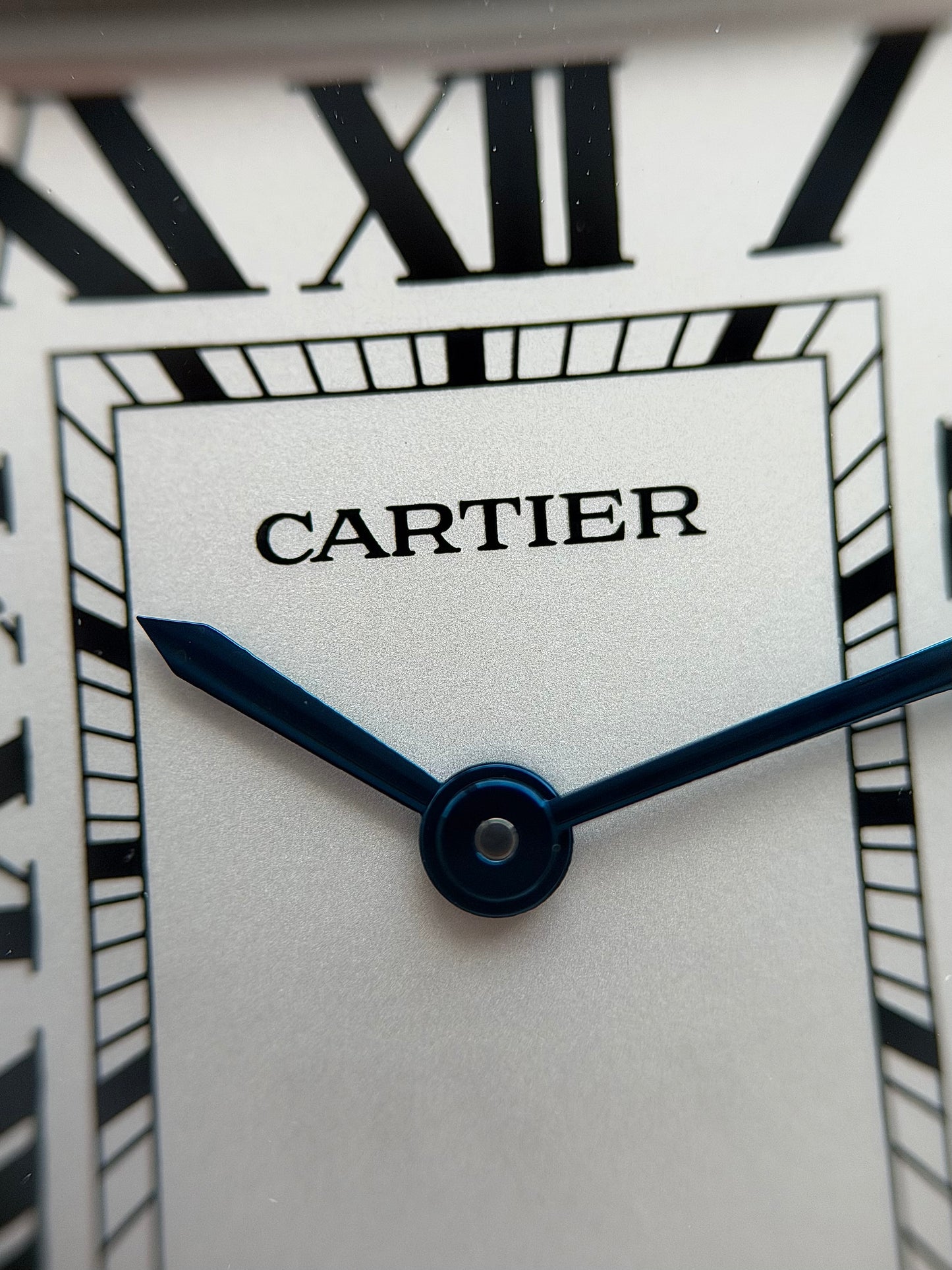 Cartier Tank Solo Mid Size on Leather