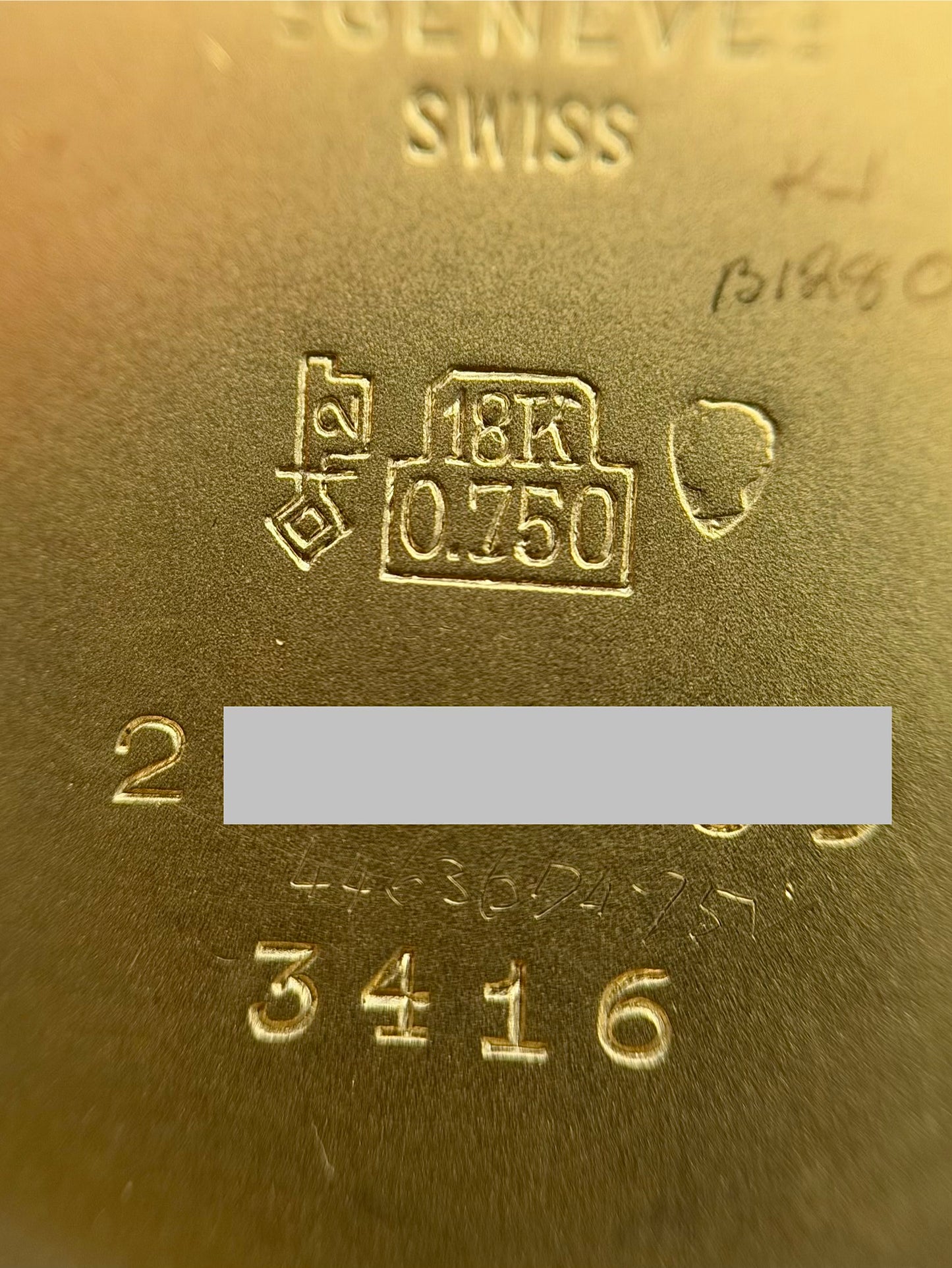 Patek Philippe Calatrava 3416 Solid 18k Gold