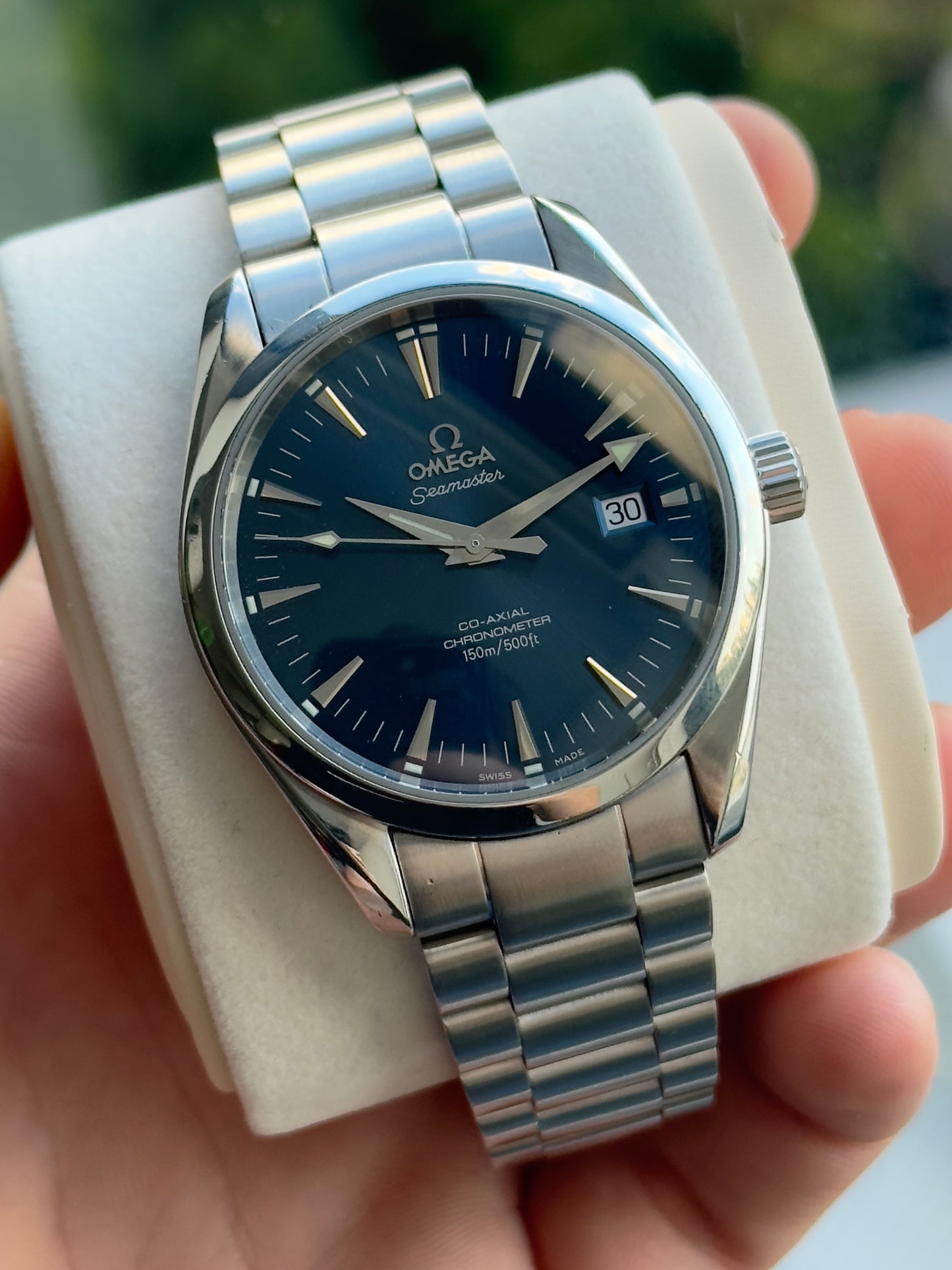 Omega Seamaster Aqua Terra Blue Dial 2503.80