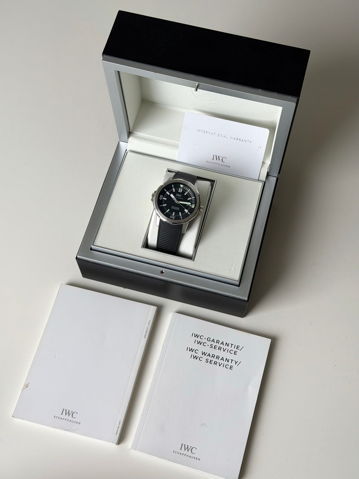 IWC Aquatimer Diver IW329001 Full Set 2014