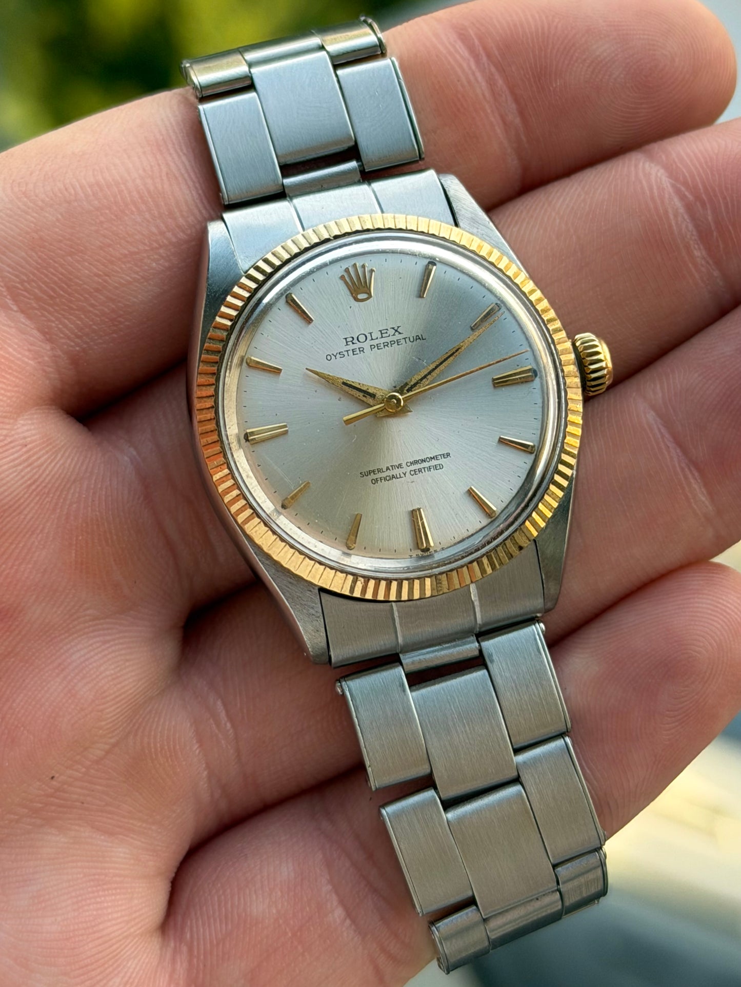 Rolex Oyster Perpetual Two Tone 1005 1965