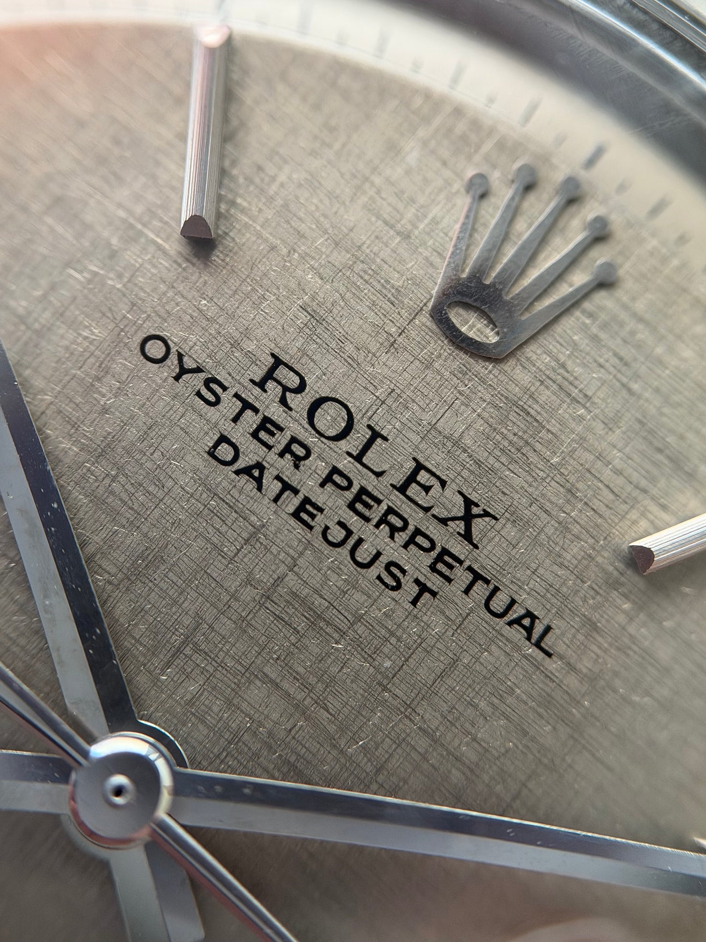 Rolex Datejust 1601 Linen Doorstep Dial 1972