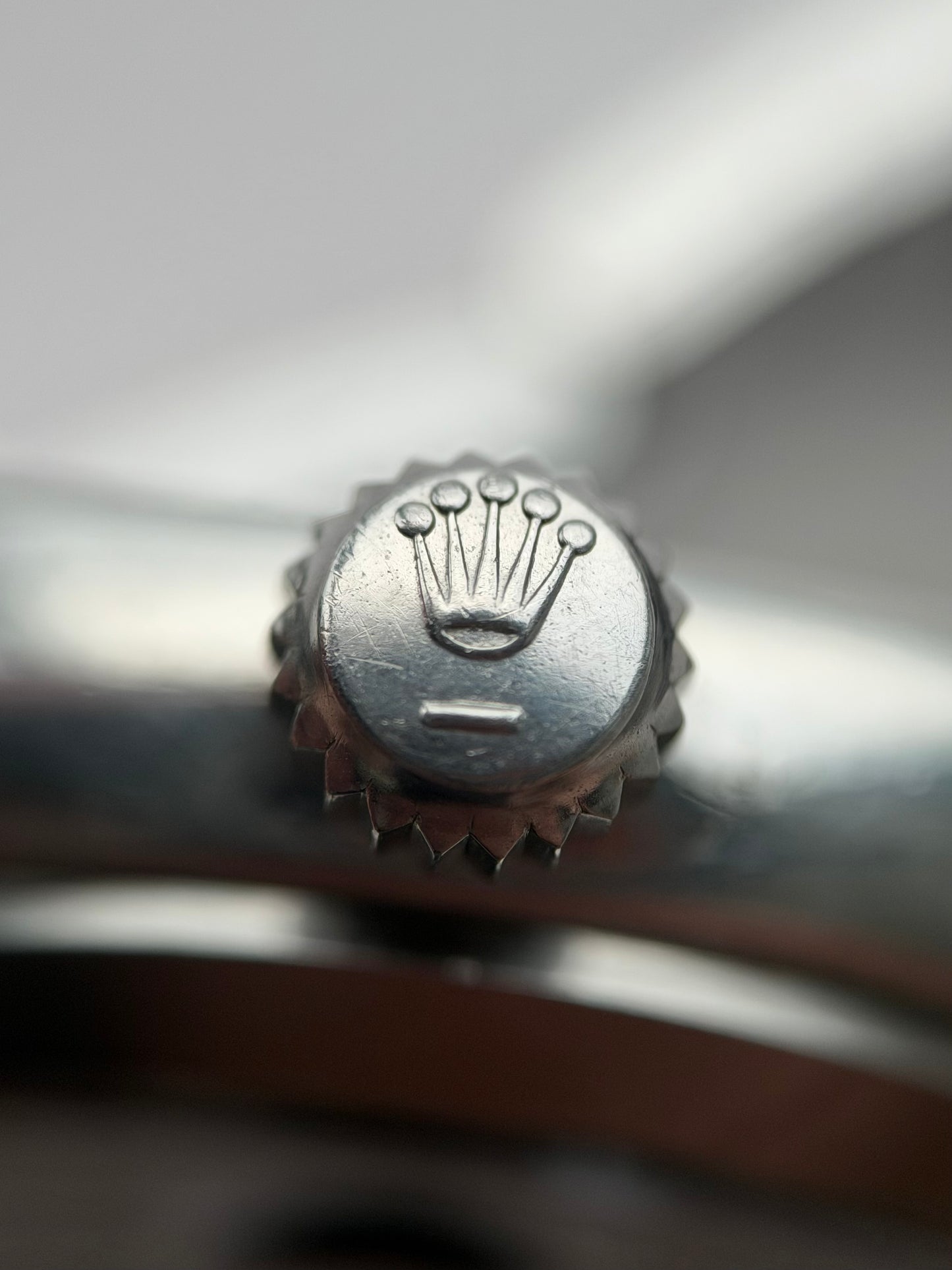 Rolex Oysterdate Black Dial Roulette Date Wheel